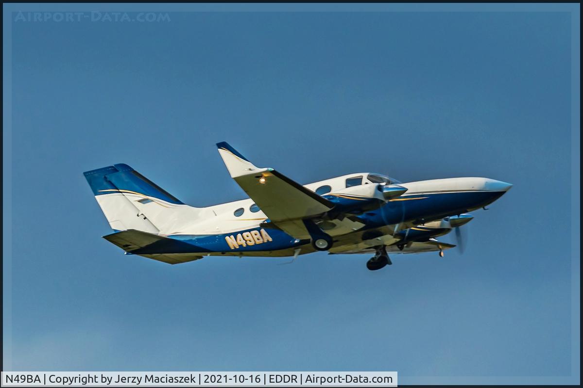 N49BA, Cessna 414 Chancellor Chancellor C/N 414A-0646, /