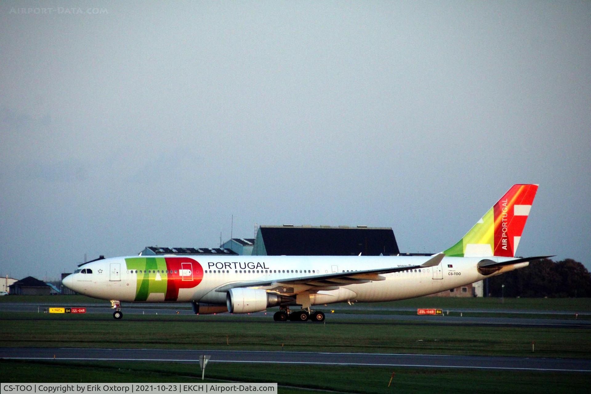 CS-TOO, 2008 Airbus A330-202 C/N 914, CS-TOO landed rw 22L
