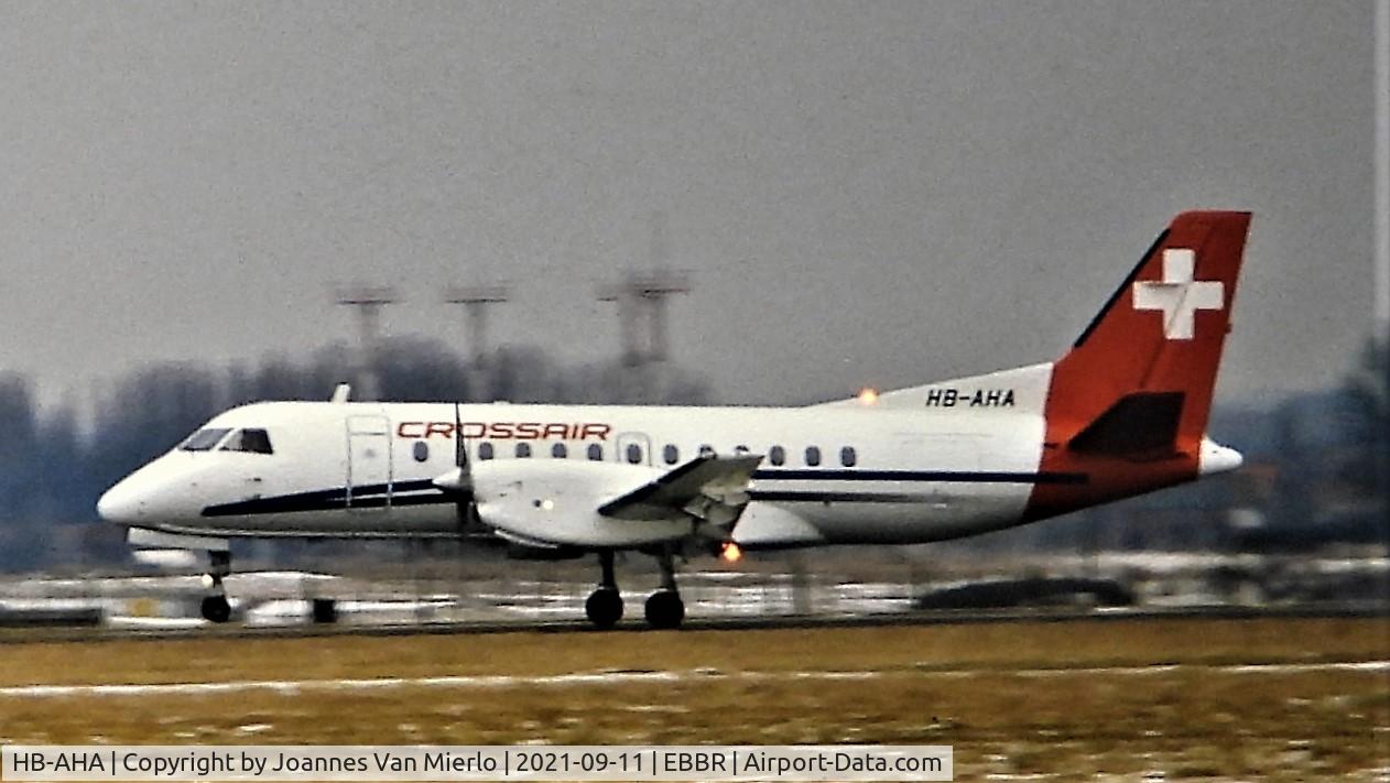 HB-AHA, 1984 Saab 340A C/N 340A-005, Slide scan