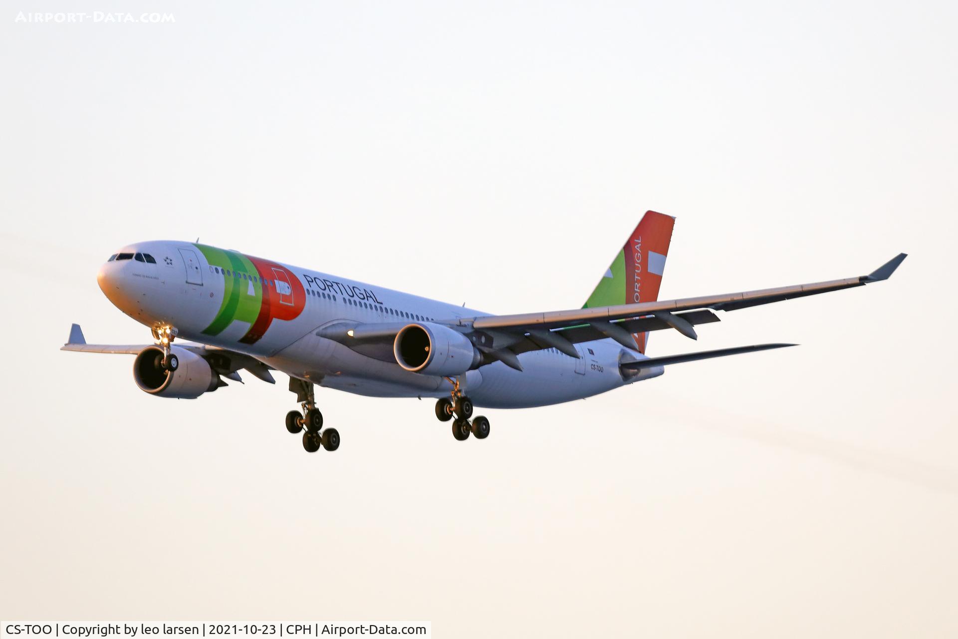 CS-TOO, 2008 Airbus A330-202 C/N 914, Copenhagen Kastrup 23.10.2021