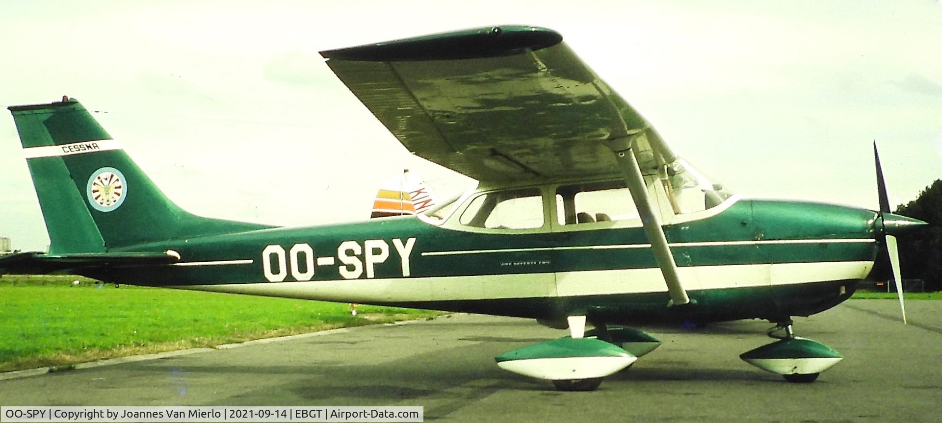 OO-SPY, Reims F172H Skyhawk C/N 0569, Slide scan