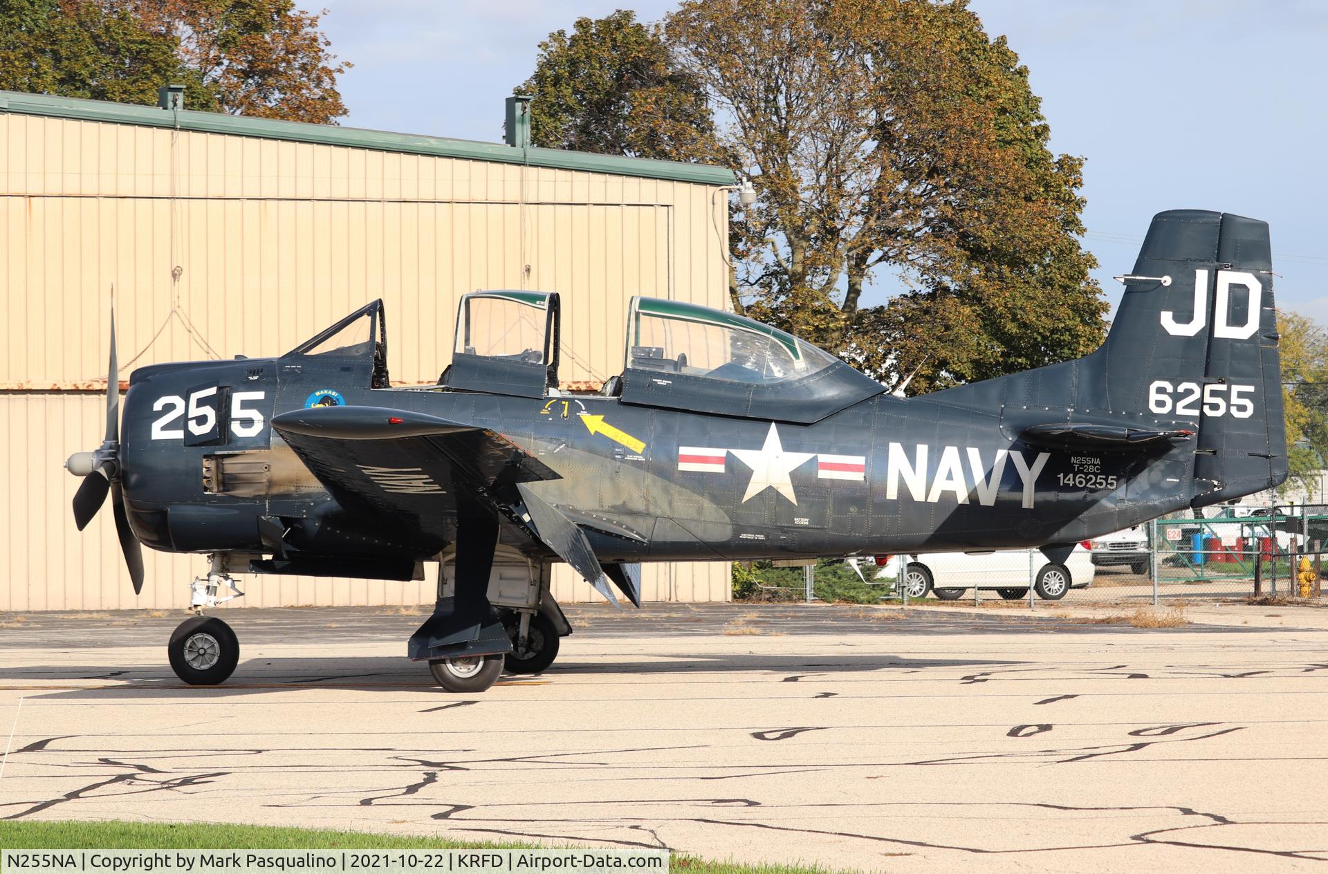 N255NA, 1954 North American T-28C Trojan C/N 252-18 (146255), North American T-28C