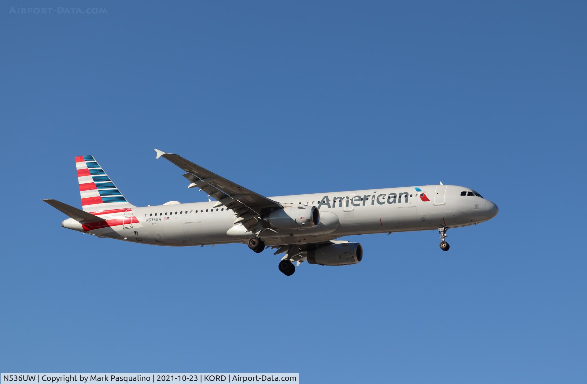 N536UW, 2009 Airbus A321-231 C/N 4025, Airbus A321-231