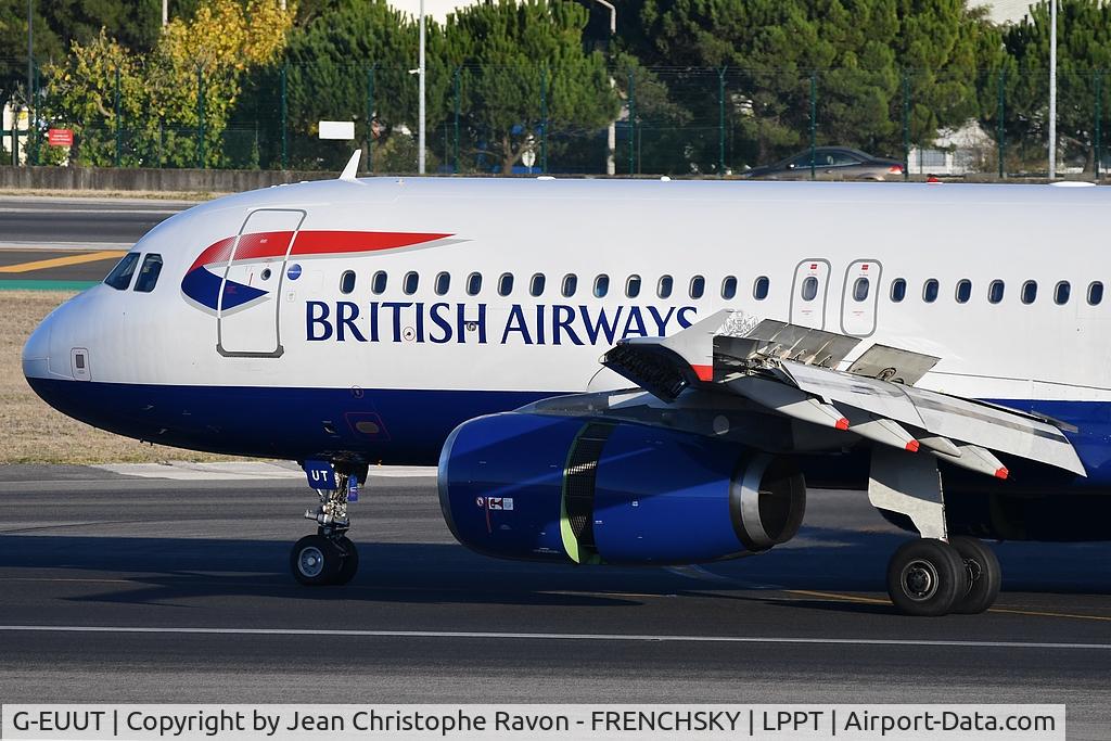 G-EUUT, 2007 Airbus A320-232 C/N 3314, British Airways from LHR