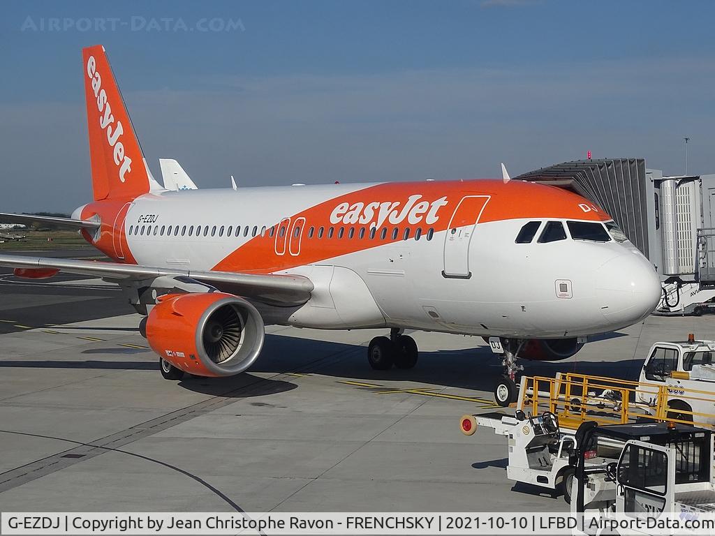 G-EZDJ, 2008 Airbus A319-111 C/N 3544, EasyJet