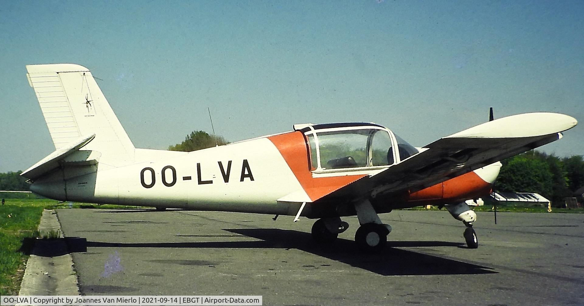OO-LVA, 1973 Socata MS-880B Rallye Club C/N 2335, Slide scan