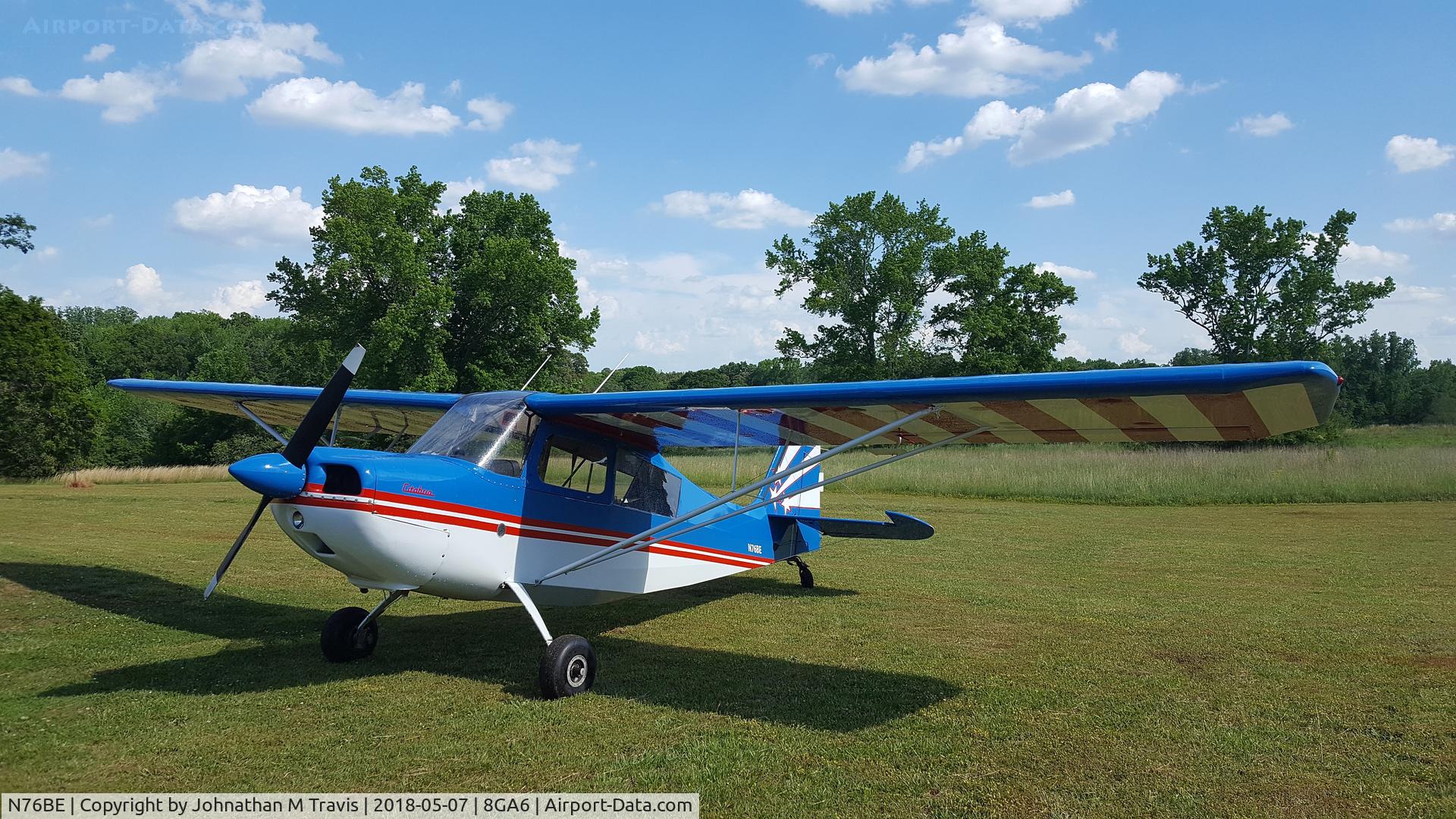 N76BE, 1969 Champion 7KCAB C/N 168, Citabria N76BE at S&S Airport