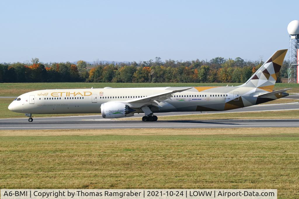 A6-BMI, 2020 Boeing 787-10 Dreamliner C/N 60768, Etihad Airways Boeing 787-10 Dreamliner 