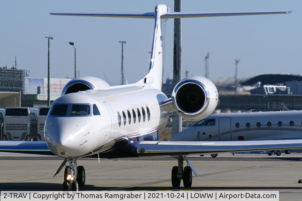 2-TRAV, 2013 Gulfstream Aerospace GV-SP (G550) C/N 5452, private Gulfstream G550
