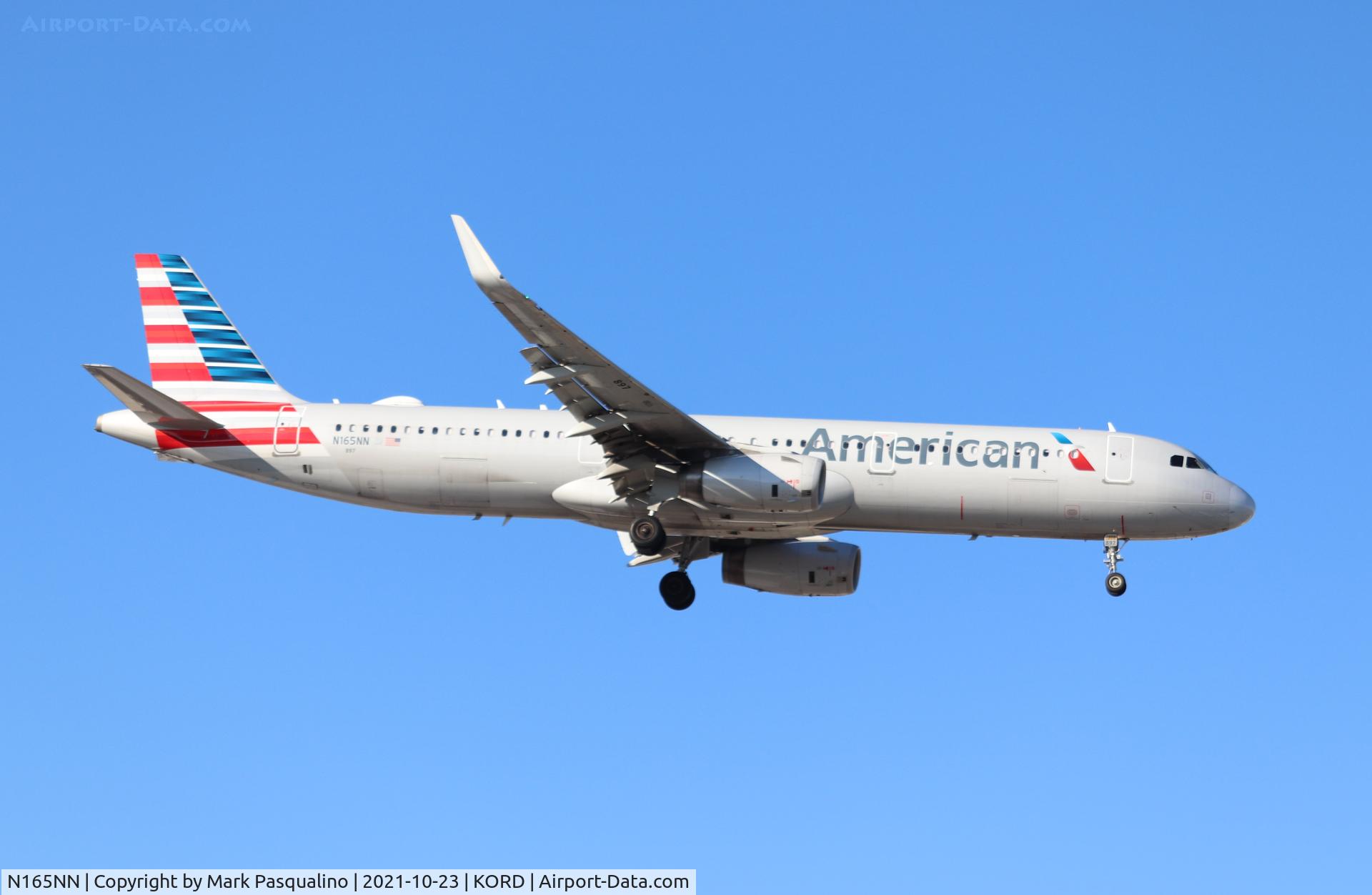 N165NN, 2016 Airbus A321-231 C/N 6956, Airbus A321-231