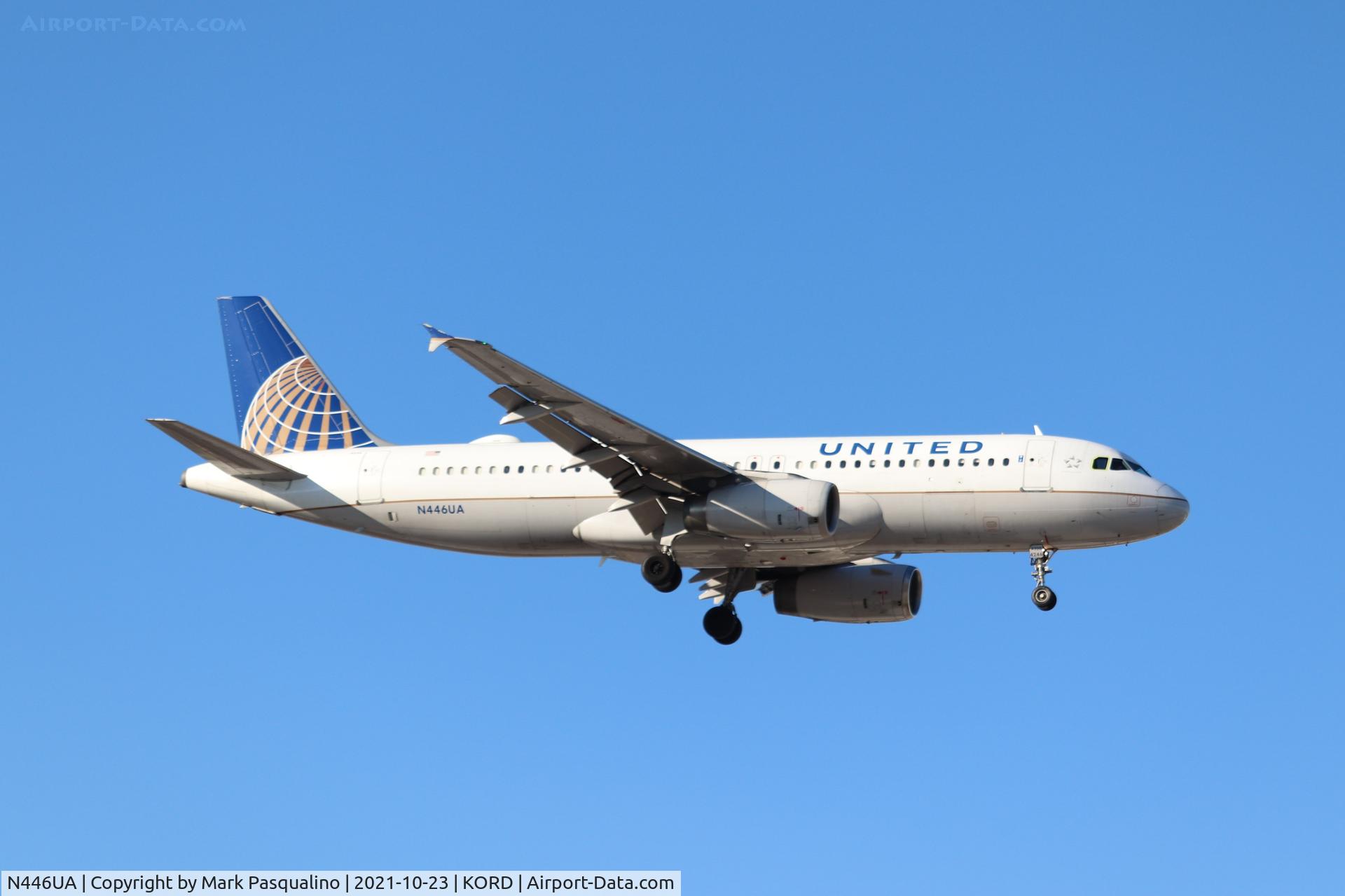 N446UA, 1998 Airbus A320-232 C/N 834, Airbus A320-232