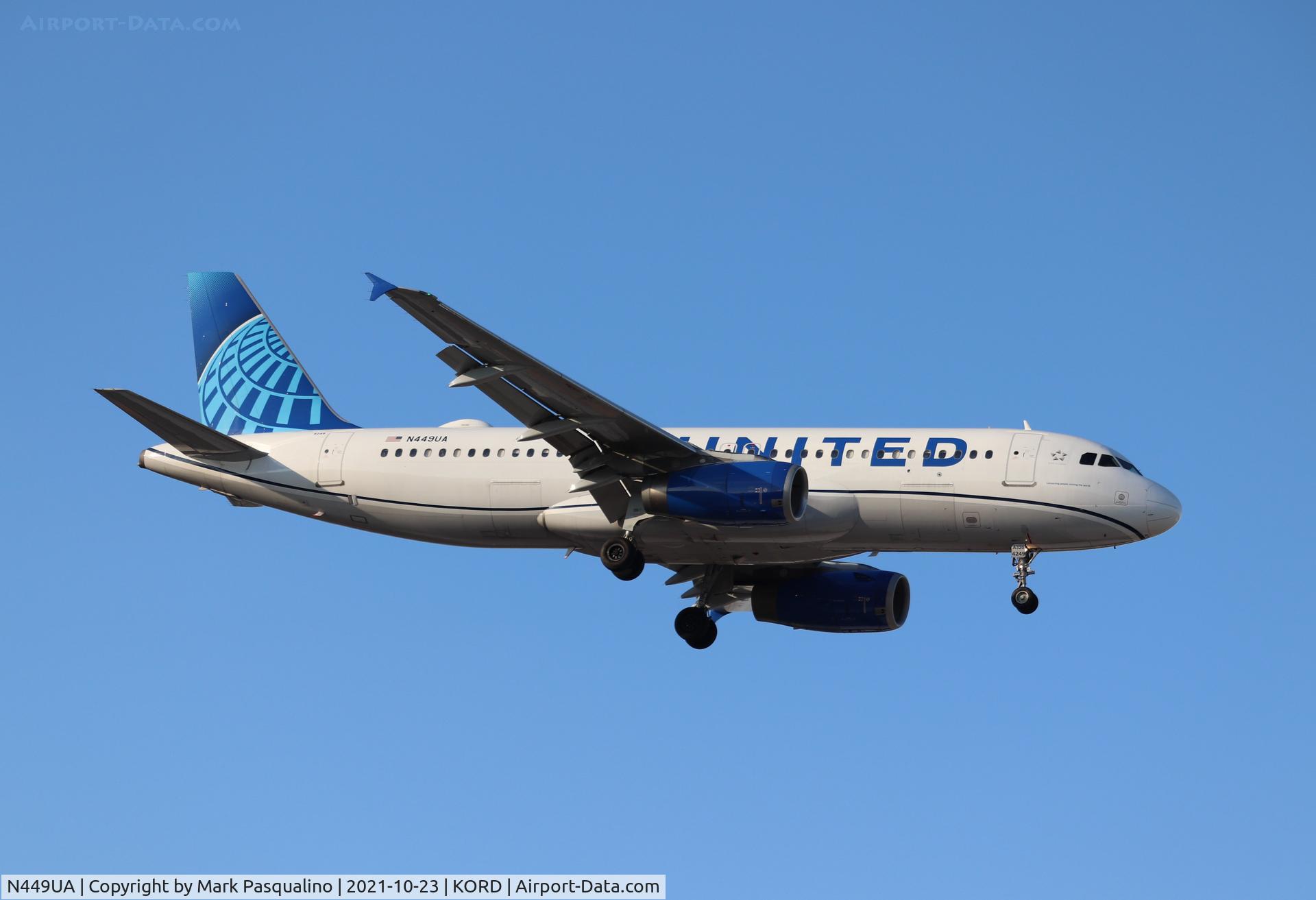 N449UA, 1998 Airbus A320-232 C/N 851, Airbus A320-232