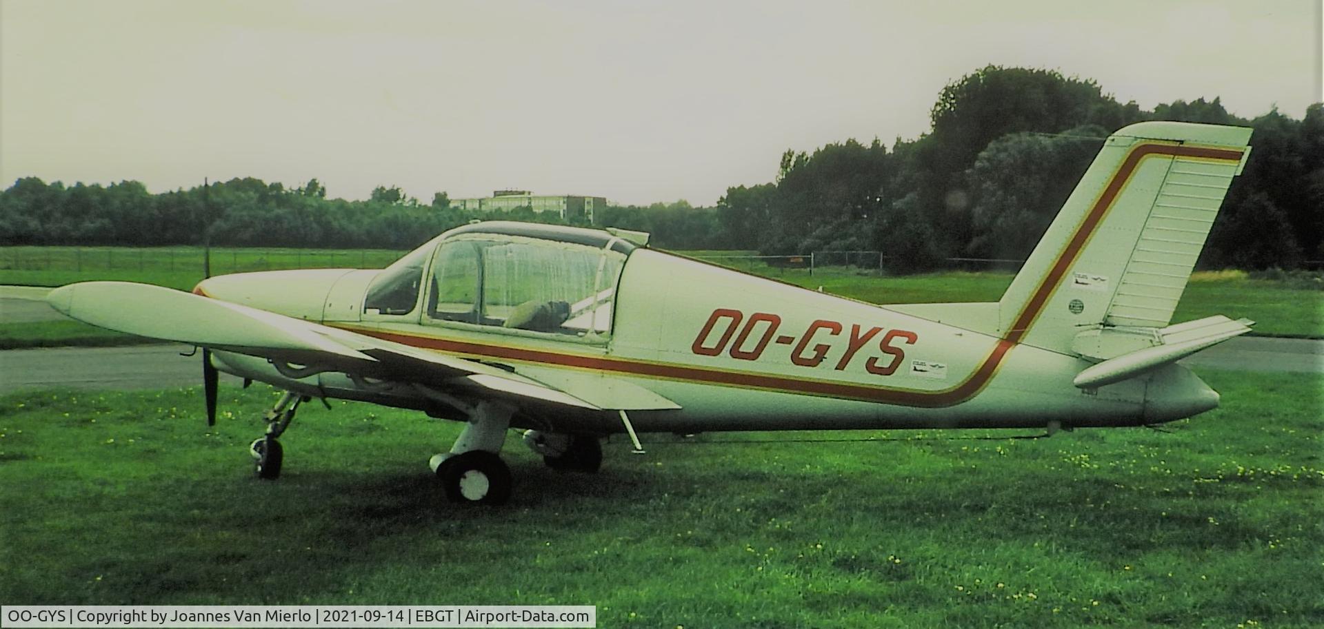 OO-GYS, 1977 Socata MS-880B Rallye 100T C/N 2857, Slide scan