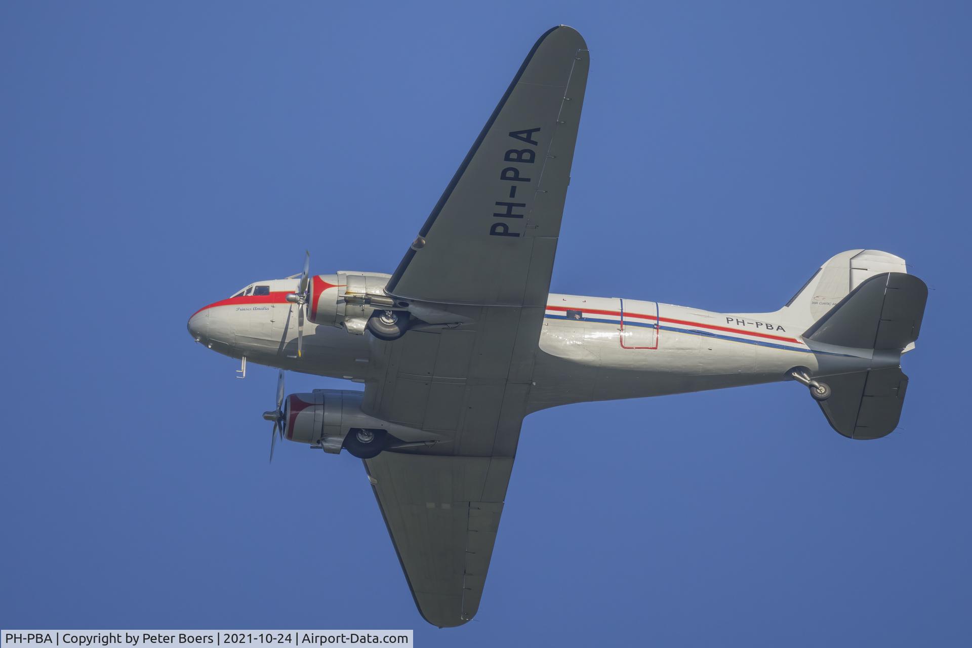 PH-PBA, 1943 Douglas DC-3C-S1C3G (C-47A-75-DL) C/N 19434, Photo taken near Rotterdam The Hague Airport (see exif) while taking pictures of birds.