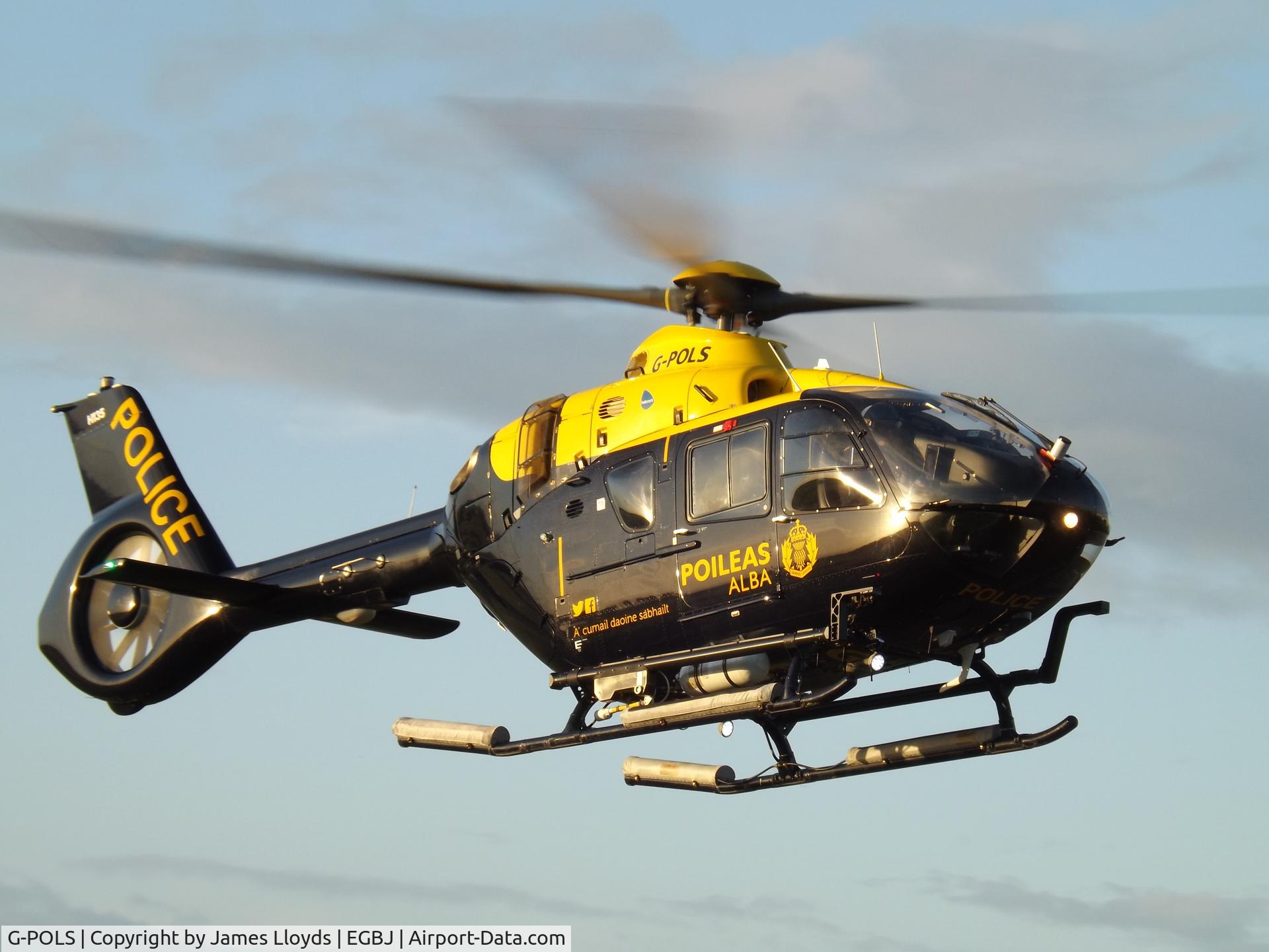 G-POLS, 2016 Airbus Helicopters EC-135T-3 C/N 1220, At Gloucestershire Airport.