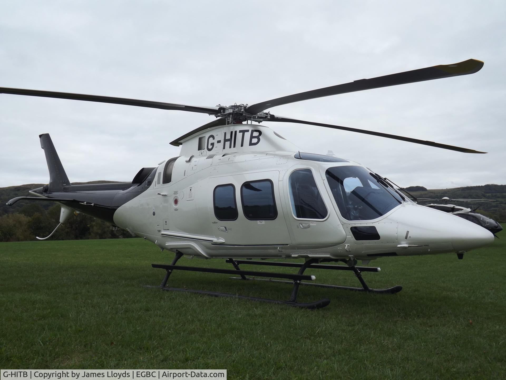 G-HITB, 2020 Leonardo A-109S Trekker C/N 22736, At Cheltenham Helipad