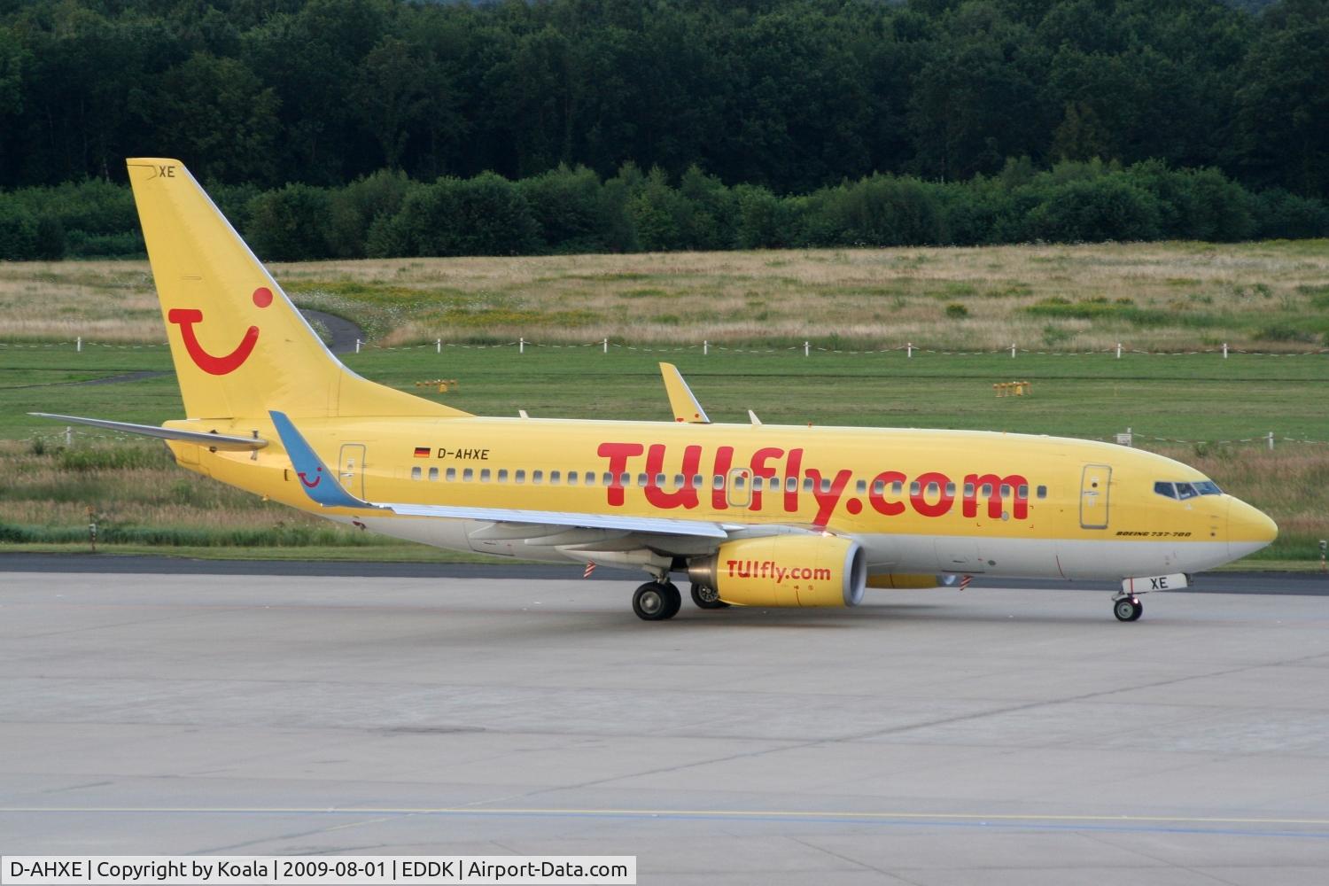 D-AHXE, 2007 Boeing 737-7K5 C/N 35135, Yellow fever