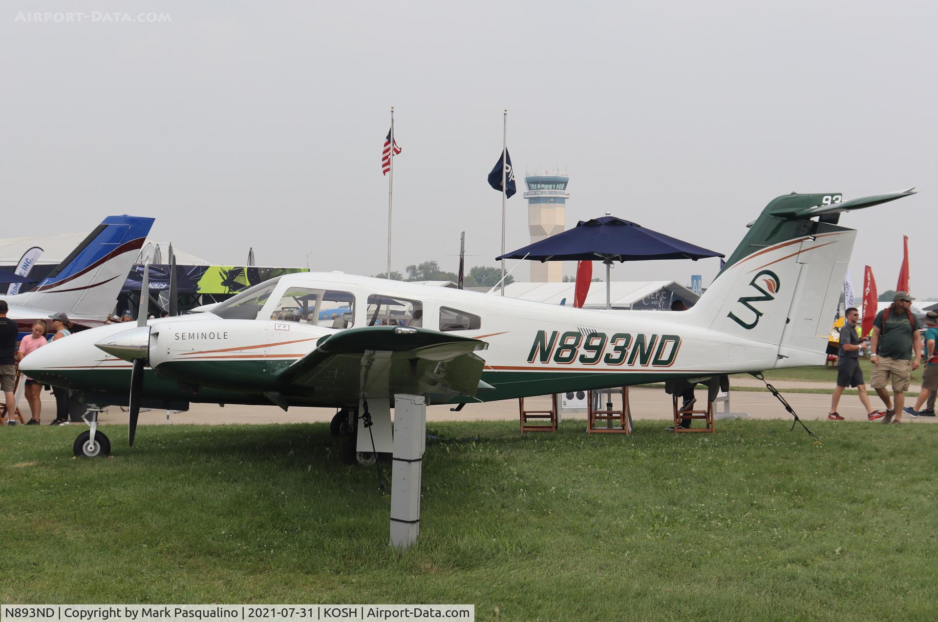 N893ND, 2020 Piper PA-44-180 Seminole C/N 4496505, Piper PA-44-180