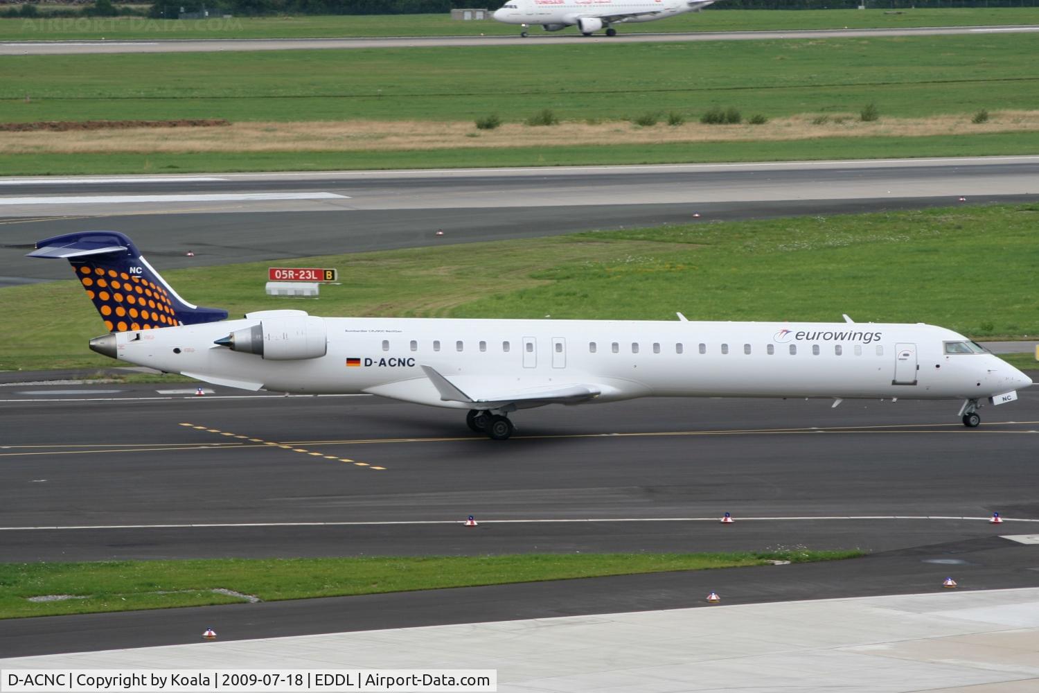 D-ACNC, 2009 Bombardier CRJ-900LR (CL-600-2D24) C/N 15236, Eurowings c/s