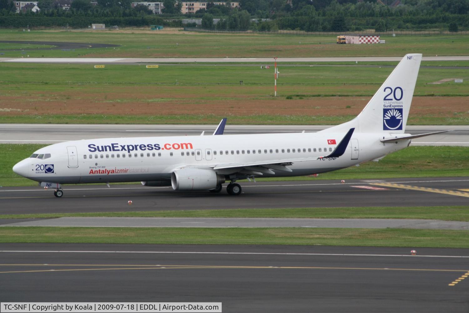 TC-SNF, 2008 Boeing 737-8HC C/N 36529, old, boring c/s