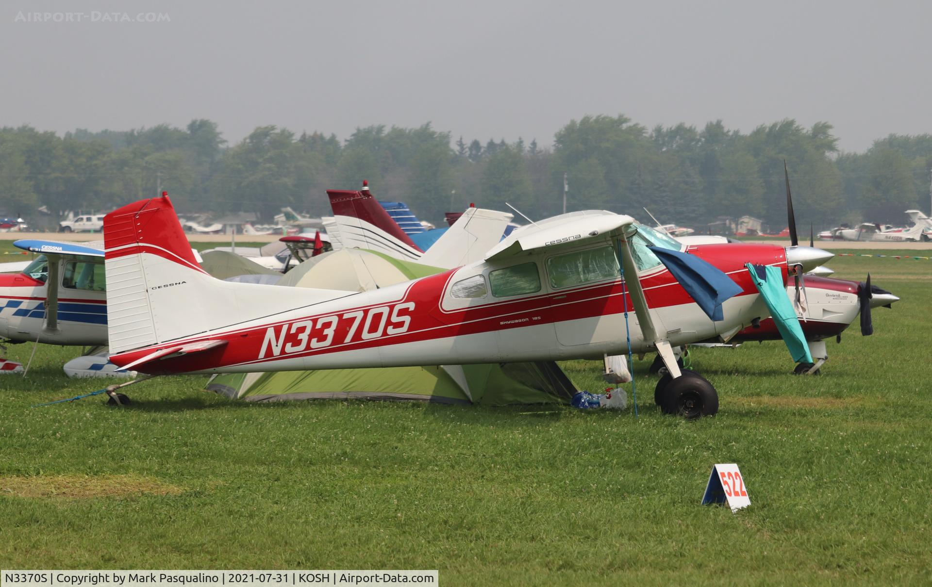 N3370S, 1973 Cessna A185F Skywagon 185 C/N 18502281, Cessna A186F