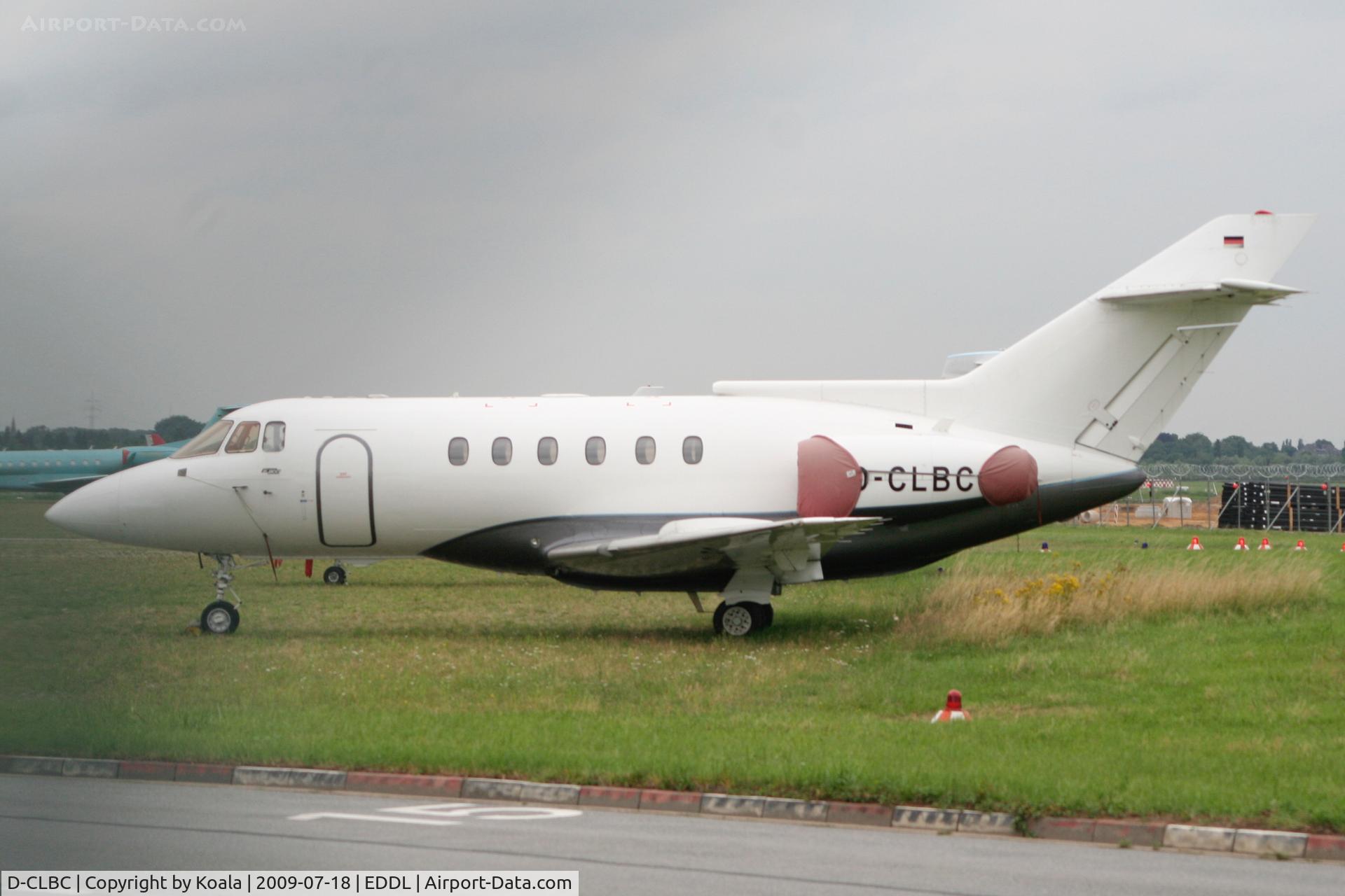 D-CLBC, 1986 British Aerospace BAe 125-800B C/N 258050, At the GAT