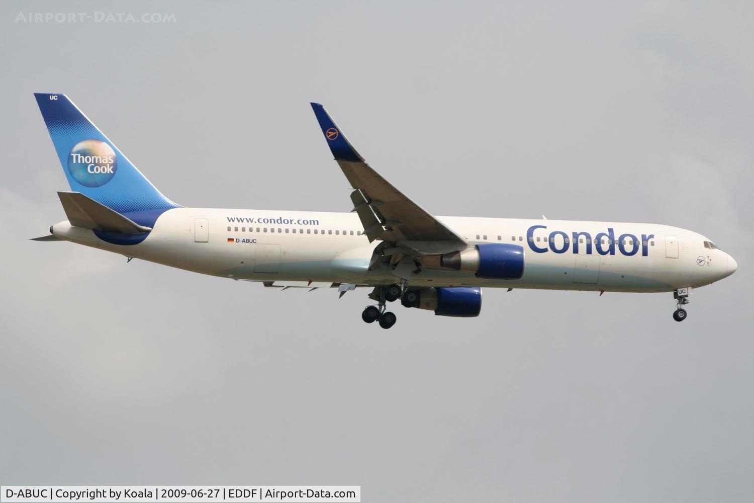 D-ABUC, 1992 Boeing 767-330/ER C/N 26992, Old c/s