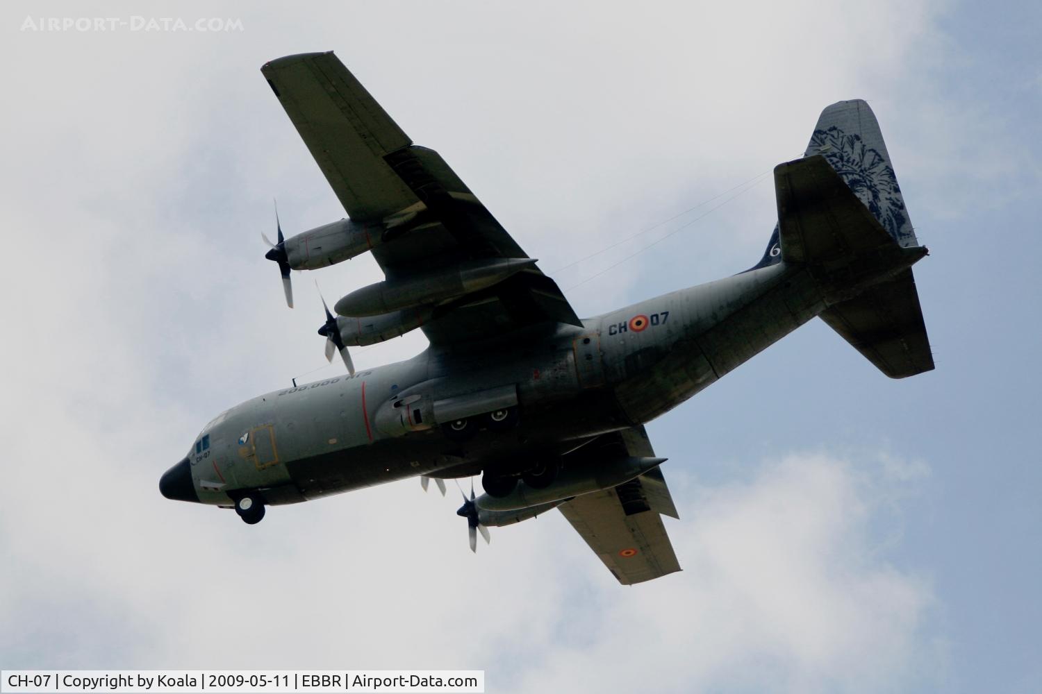 CH-07, 1971 Lockheed C-130H Hercules C/N 382-4476, Special sticker