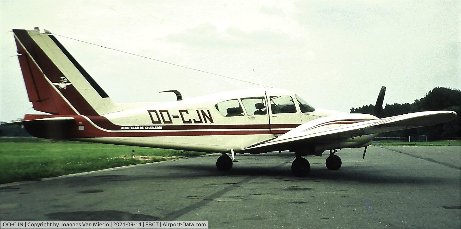 OO-CJN, 1960 Piper PA-23-250 Aztec C/N 27-81, Slide scan