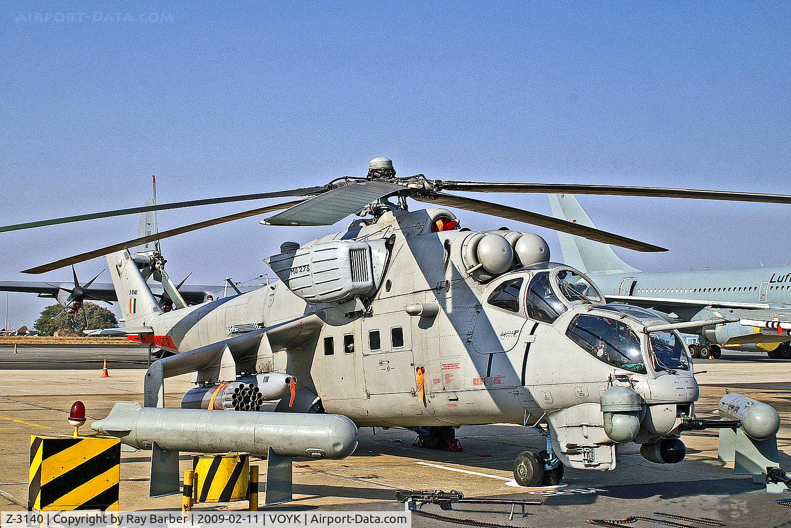 Z-3140, Mil Mi-35 C/N 110952, Z3140   (Z-3140) Mil Mi-35 [110952] (Indian Air Force) Bangalore-Yelahanka AFB~VT 11/02/2009
