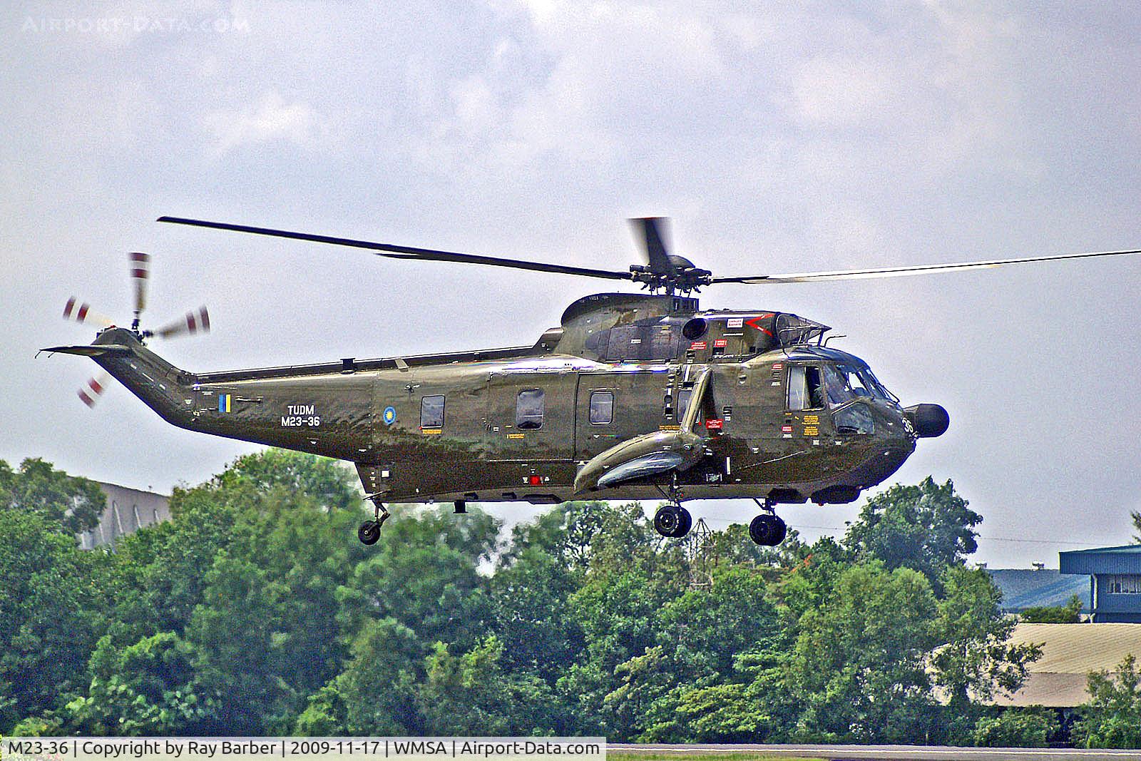 M23-36, 1978 Sikorsky S-61A-4 Nuri C/N 61-803, M23-36   Sikorsky S-61A-4 Nuri [61803] (Royal Malaysian Air Force) Kuala Lumpur-Sultan Abdul Aziz Shah Int'l~9M 17/11/2009