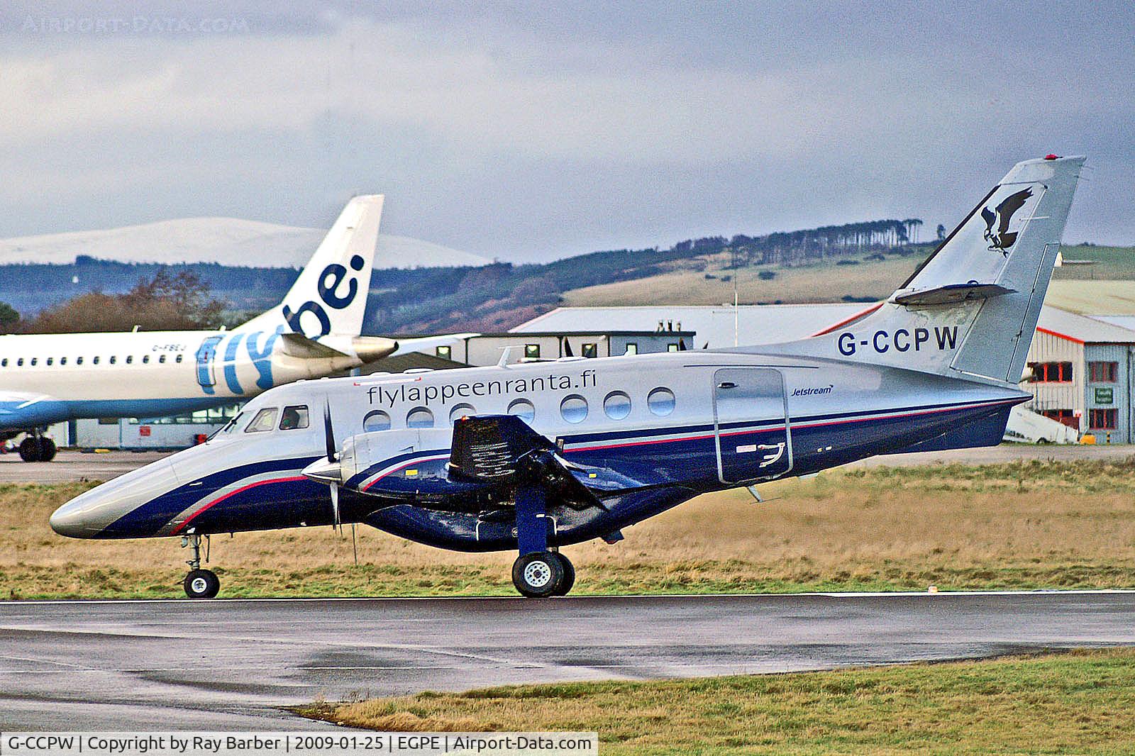 G-CCPW, 1987 British Aerospace BAe-3112 Jetstream 31 C/N 785, G-CCPW    BAe Jetstream 3112 [785] (Fly Lappeenranta) Inverness (Dalcross)~G 25/01/2009