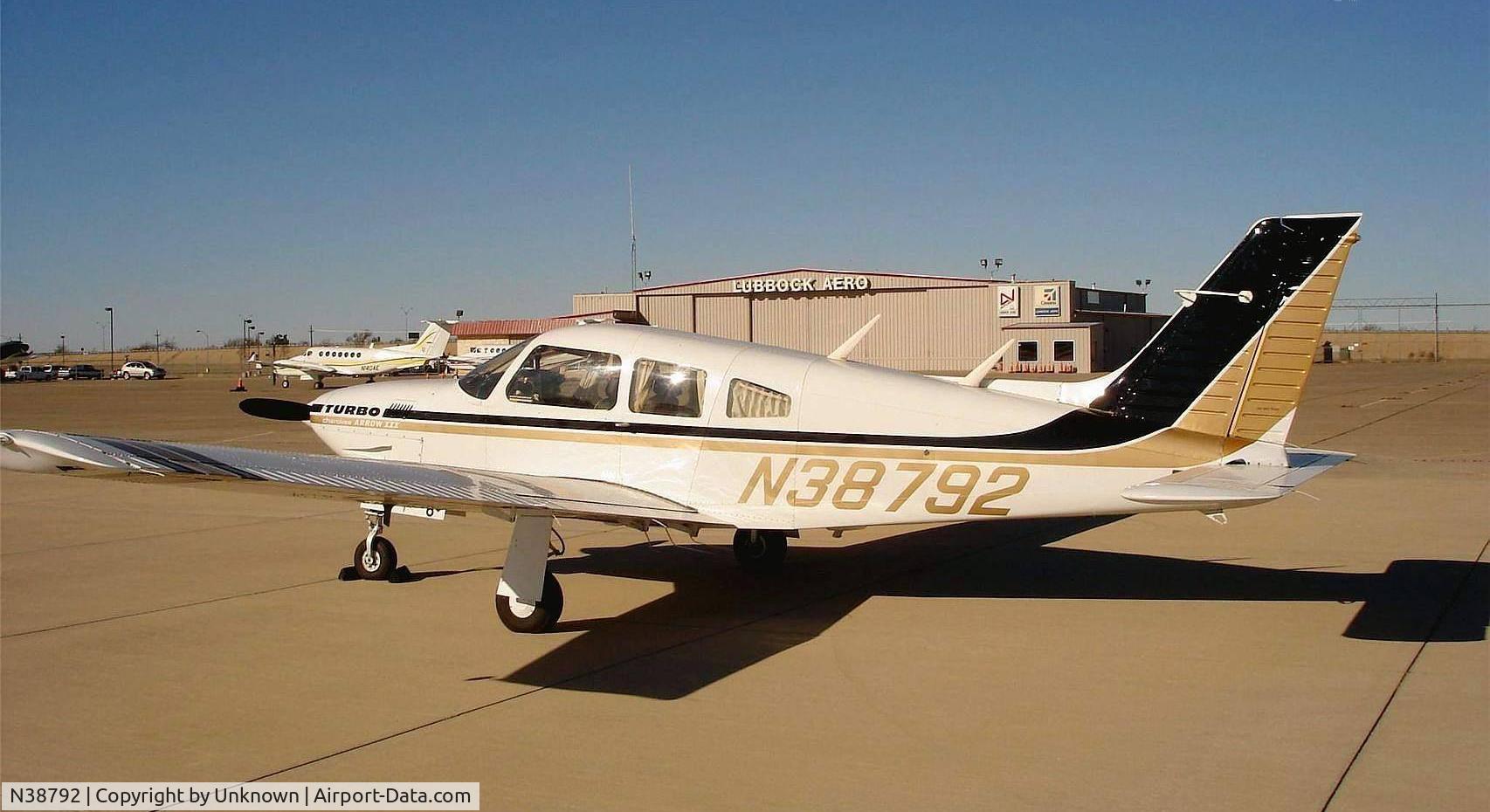 N38792, 1977 Piper PA-28R-201T Cherokee Arrow III C/N 28R-7703277, 1977 Piper PA-28R-201T