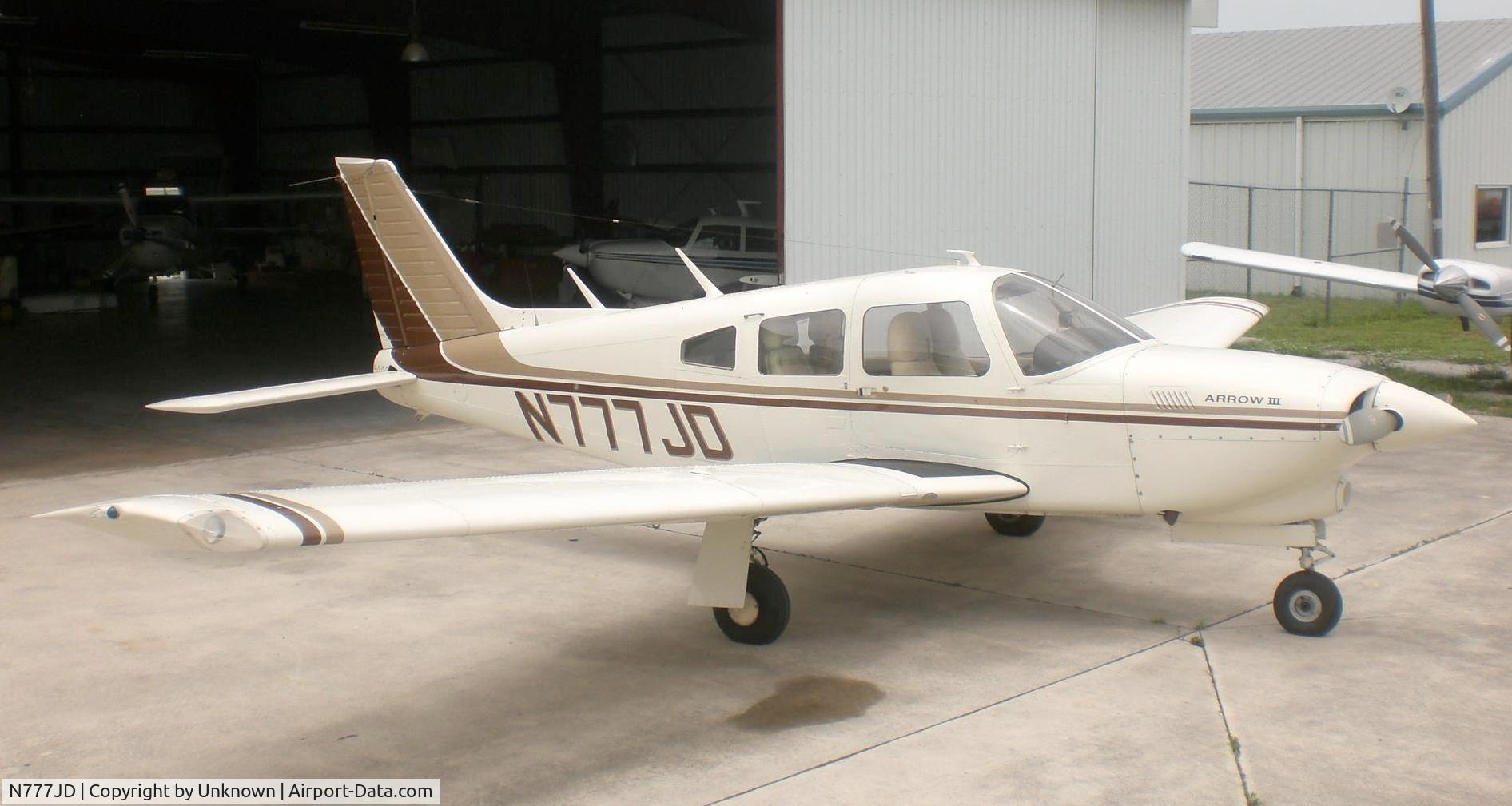N777JD, 1977 Piper PA-28R-201T Cherokee Arrow III C/N 28R-7703156, 1977 Piper PA-28R-201T