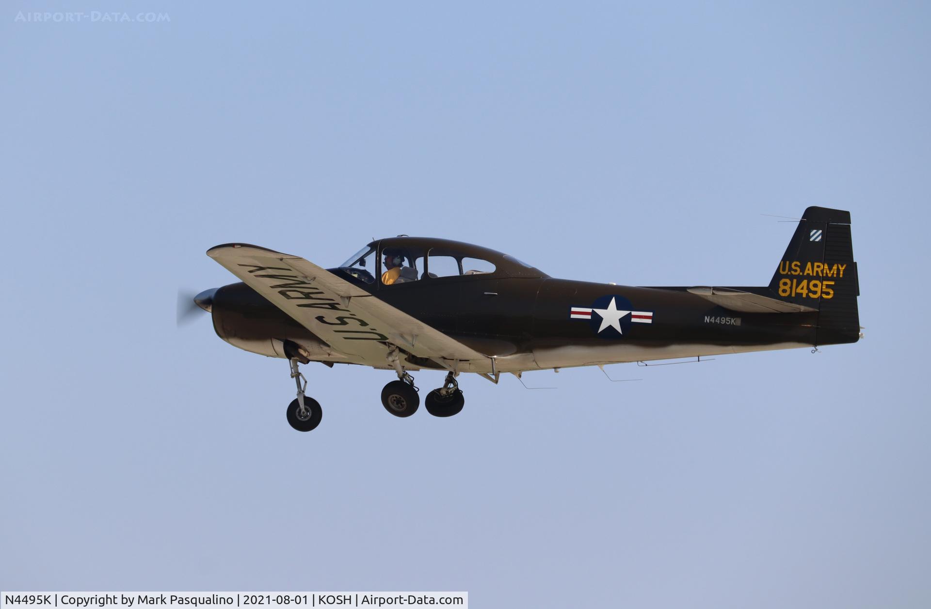 N4495K, 1948 Ryan Navion C/N NAV-4-1495, Ryan Navion