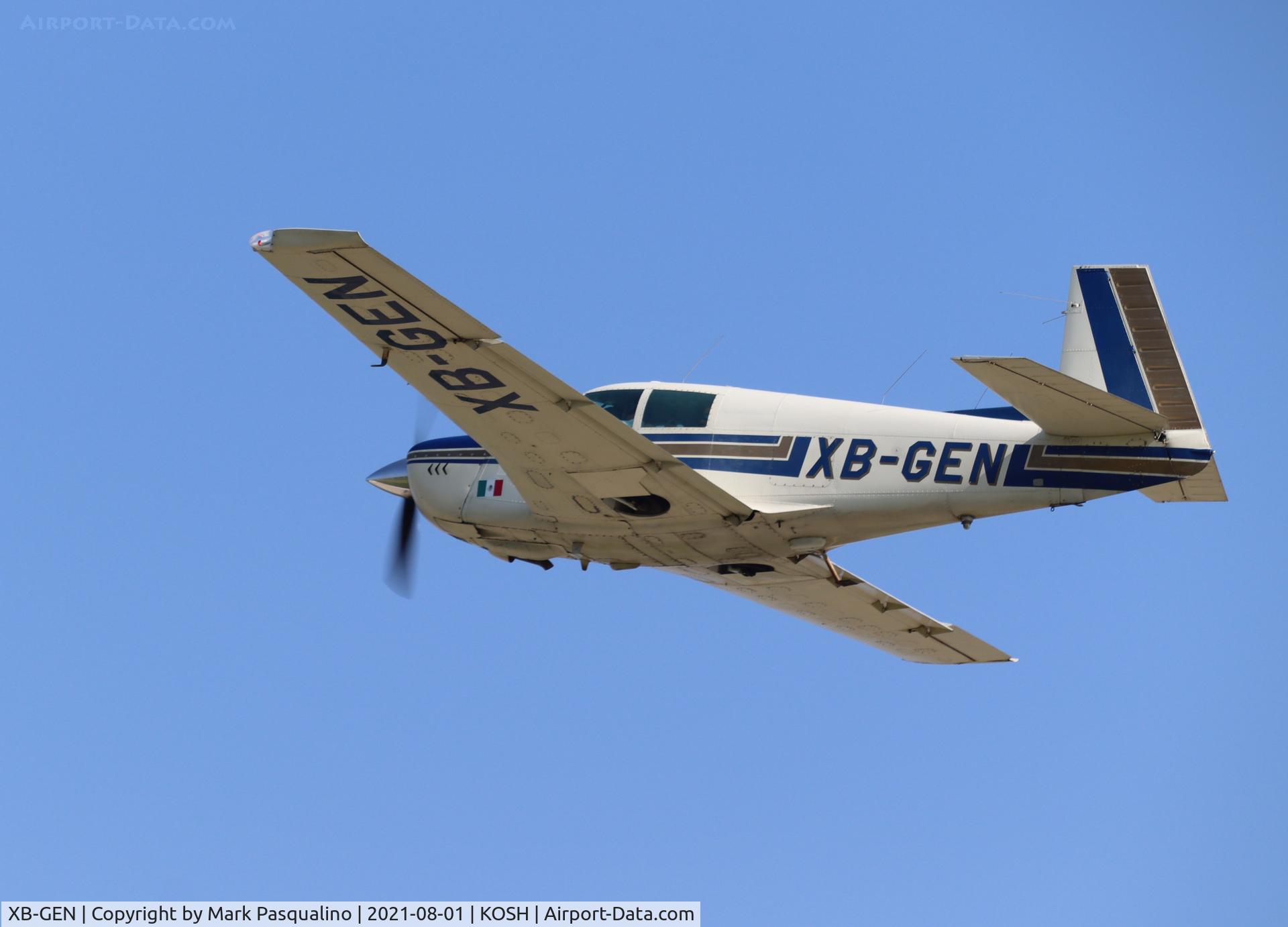 XB-GEN, 1969 Mooney M20F Executive C/N 700006, Mooney M20F