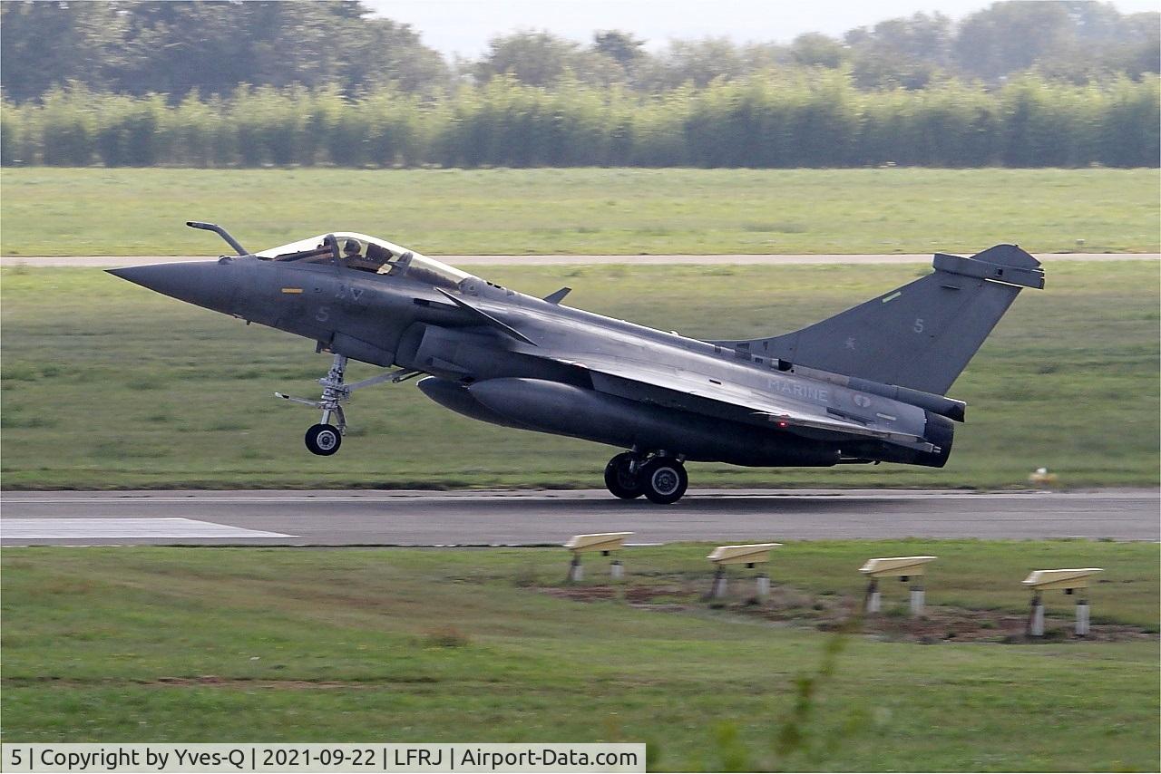 5, Dassault Rafale M C/N 5, Dassault Rafale M, Landing rwy 07, Landivisiau naval air base (LFRJ)