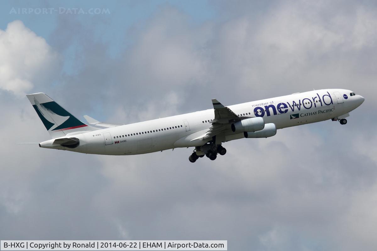 B-HXG, 1998 Airbus A340-313 C/N 208, at spl