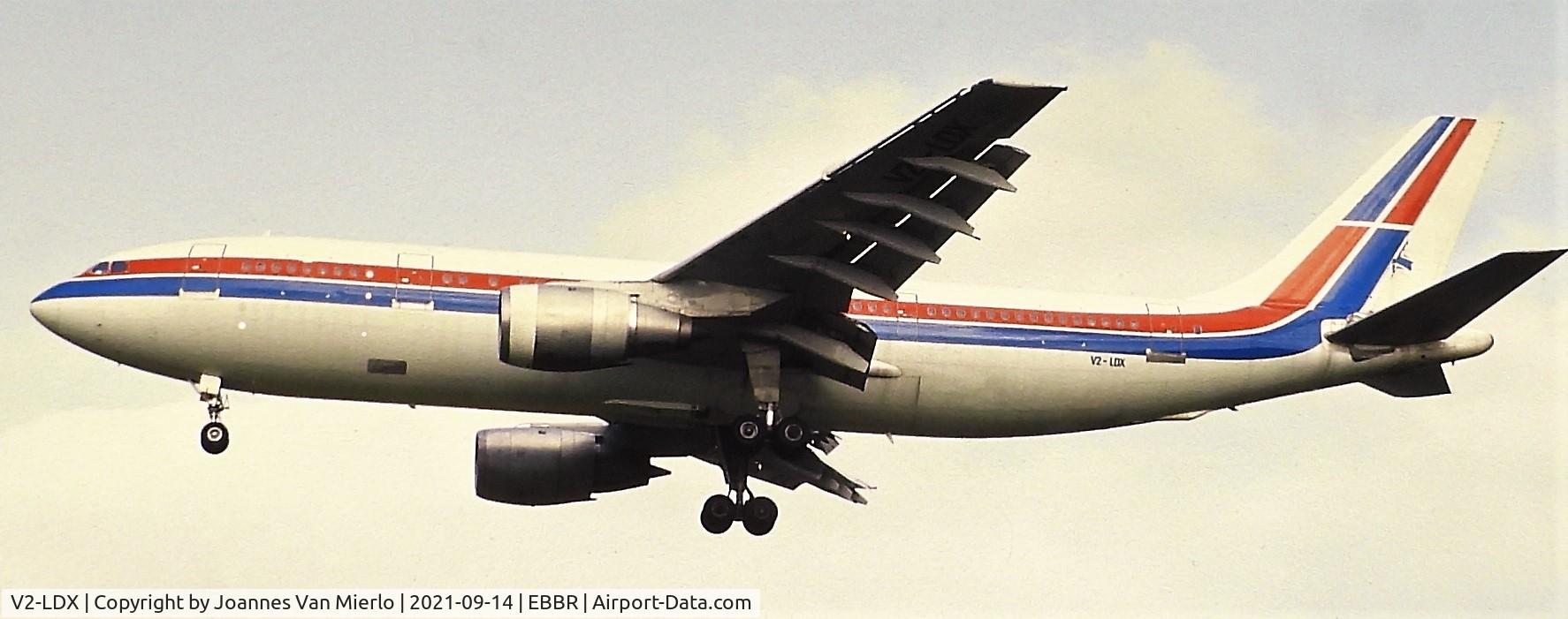 V2-LDX, 1982 Airbus A300B4-203 C/N 204, Slide scan