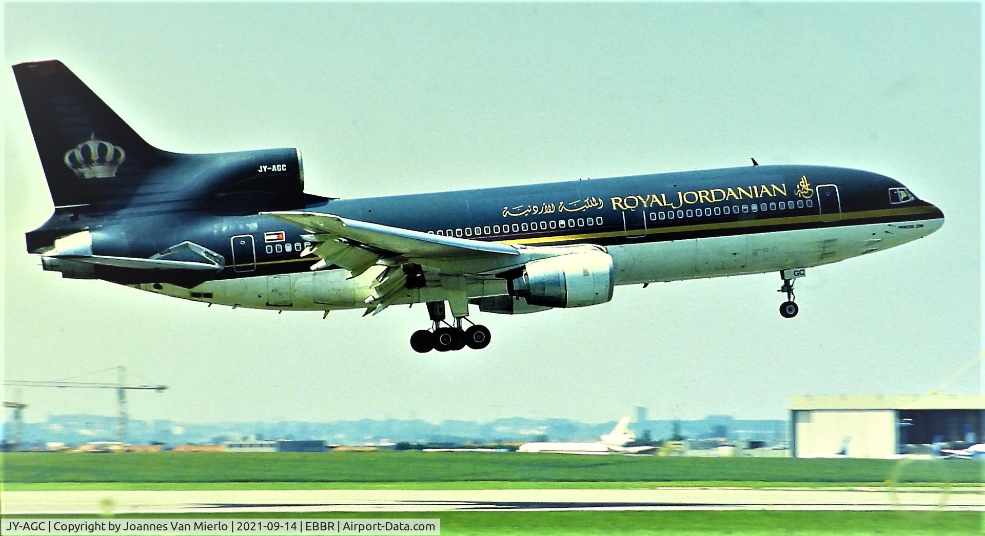 JY-AGC, 1982 Lockheed L-1011-385-3 TriStar 500 C/N 293A-1220, Slide scan