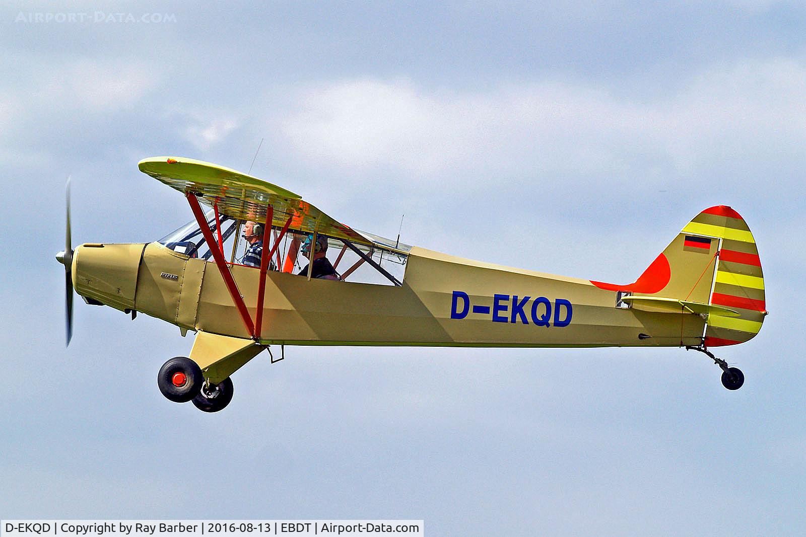 D-EKQD, 1951 Piper L-18C Super Cub (PA-18-95) C/N 18-1508, D-EKQD   Piper PA-18 Super Cub [18-1508] Schaffen-Diest~OO 13/08/2016