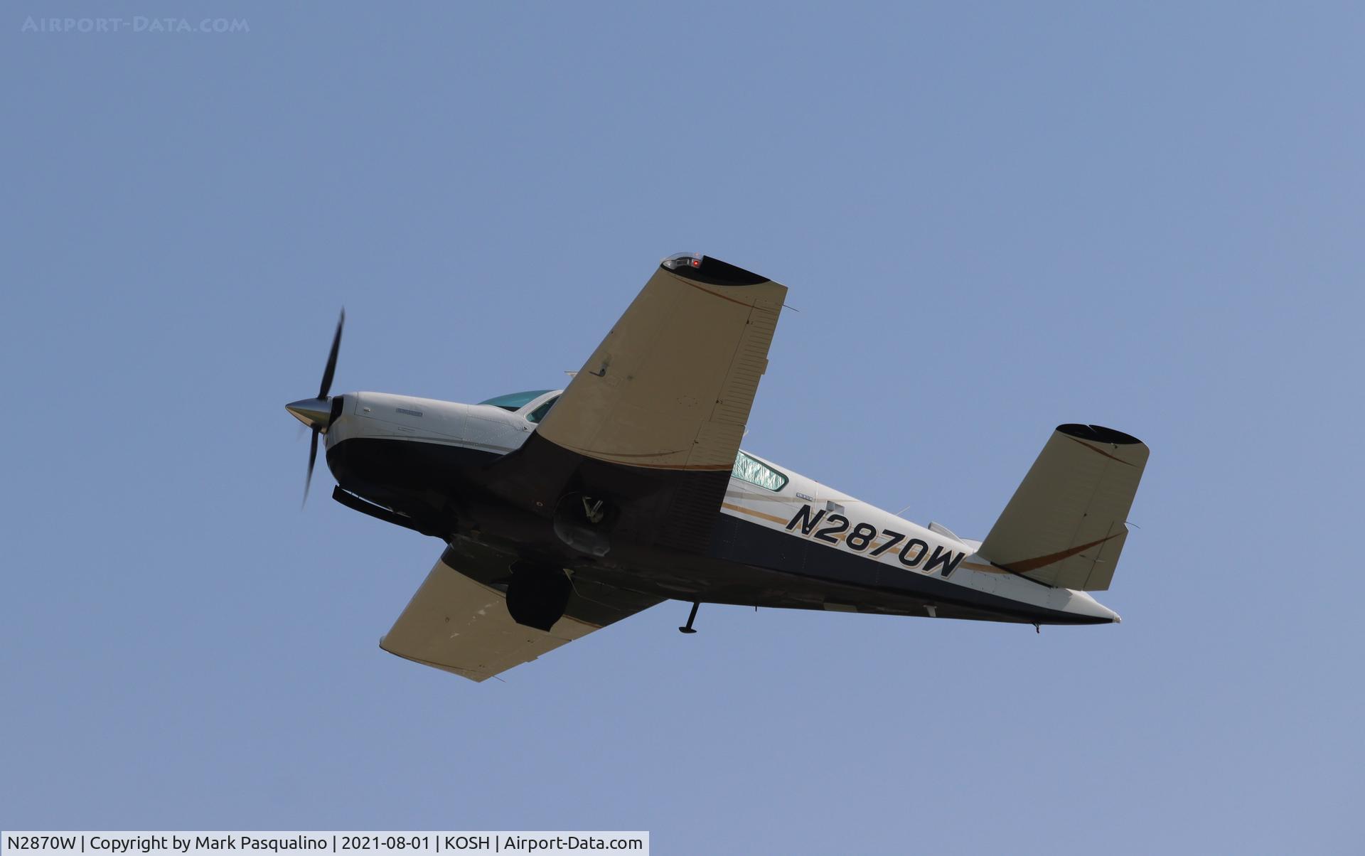 N2870W, 1973 Beech V35B Bonanza C/N D-9501, Beech V35B