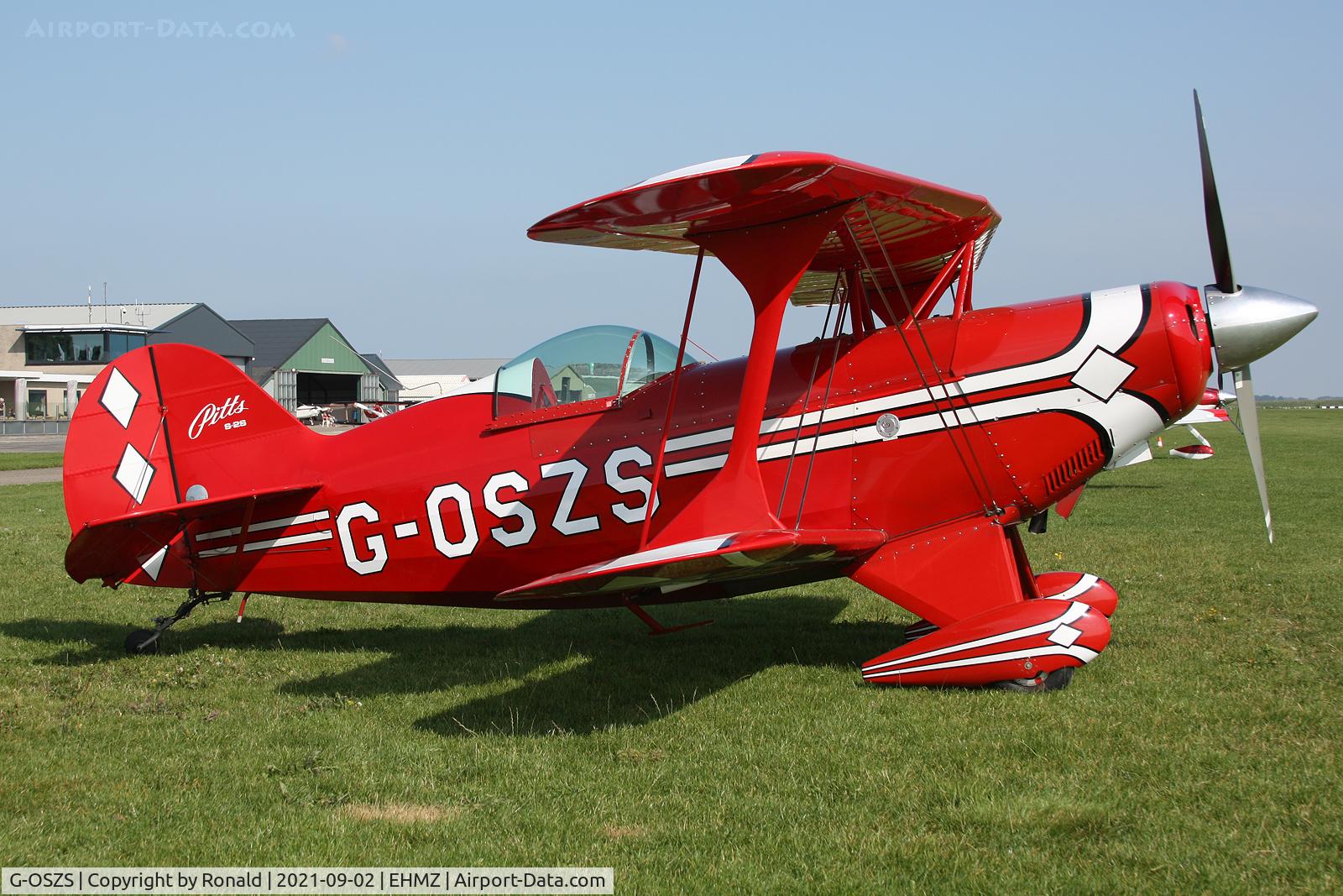 G-OSZS, 1992 Pitts S-2S Special C/N 3018, at ehmz