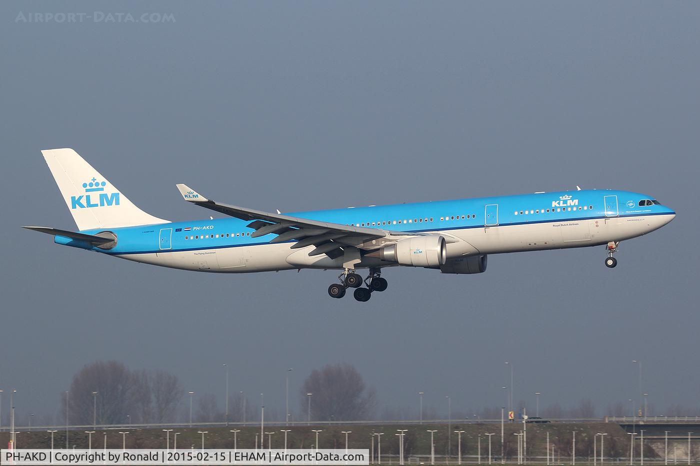 PH-AKD, 2012 Airbus A330-303 C/N 1300, at spl