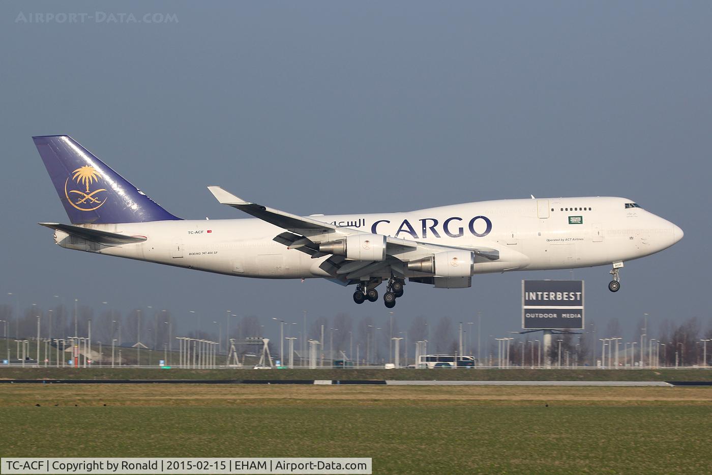 TC-ACF, 1993 Boeing 747-481 C/N 25645, at spl