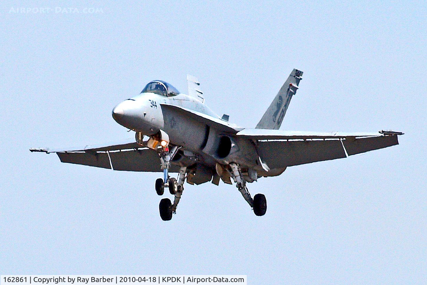 162861, McDonnell Douglas F/A-18A Hornet C/N 396/A330, 162861   McDonnell Douglas F/A-18A Hornet [A330] (United States Navy) Atlanta-Dekalb Peachtree~N 18/04/2010