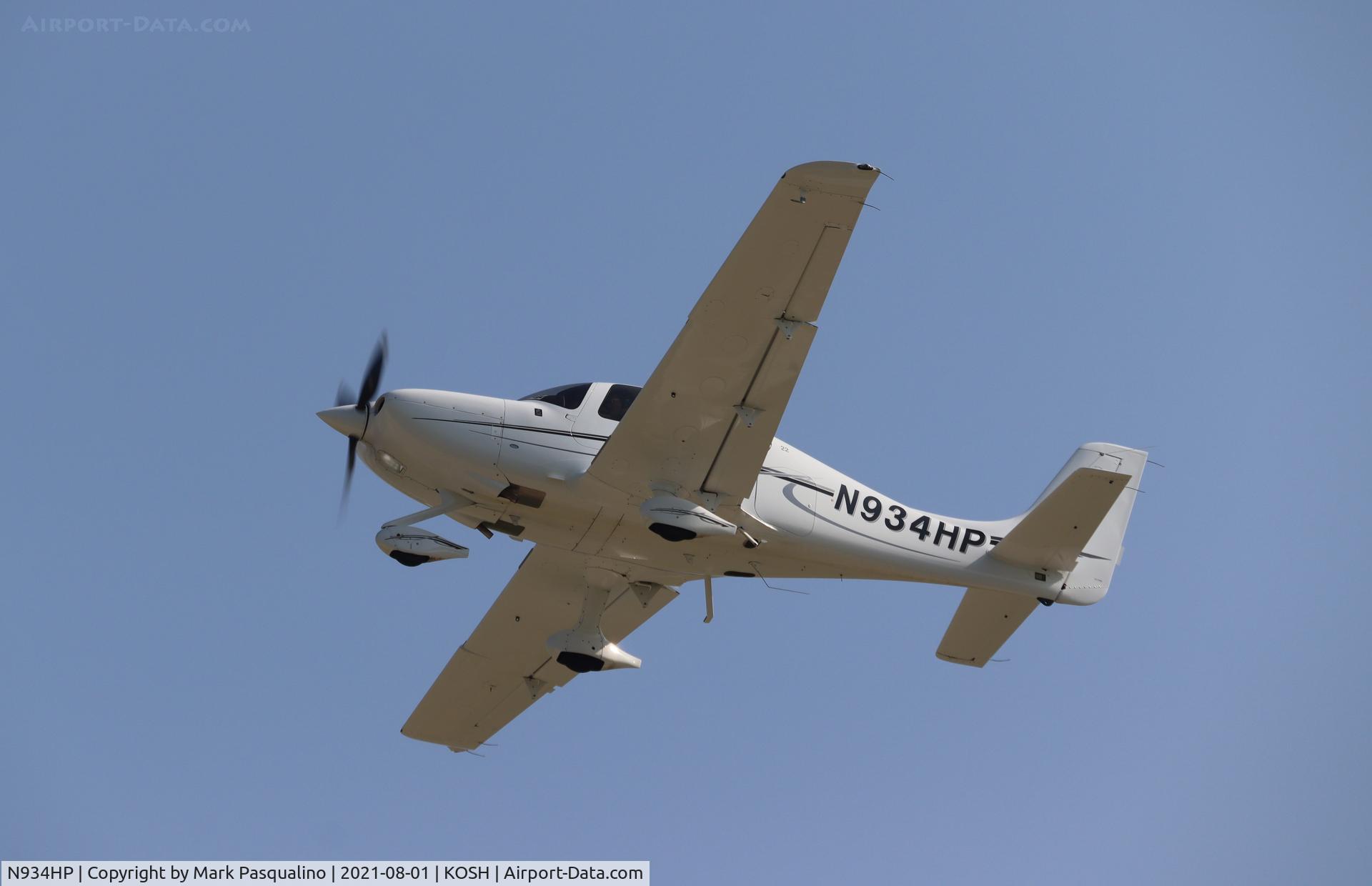 N934HP, 2016 Cirrus SR-22 C/N 4401, Cirrus SR22