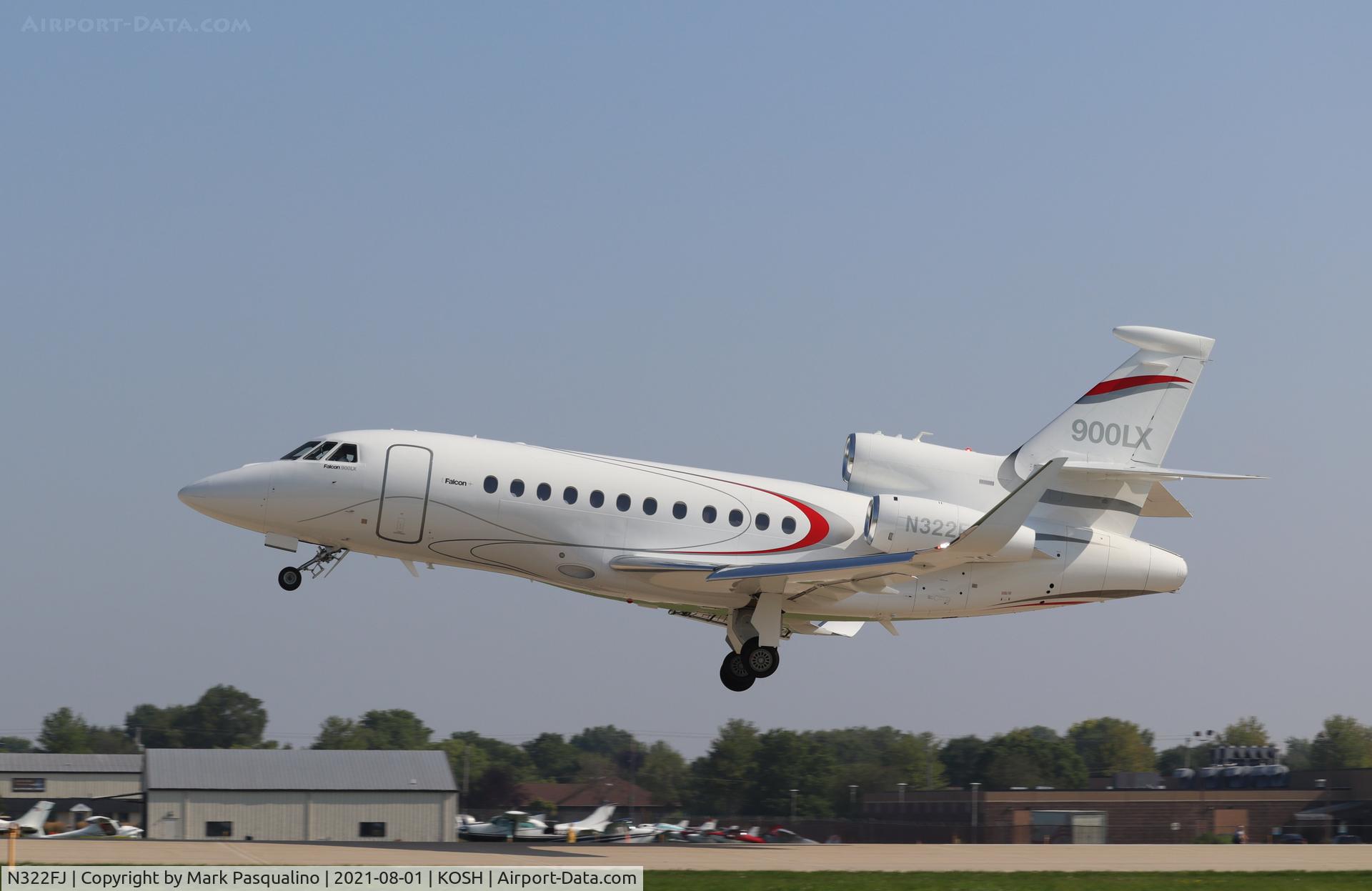 N322FJ, 2020 Dassault Falcon 900EX C/N 322, Falcon 900EX