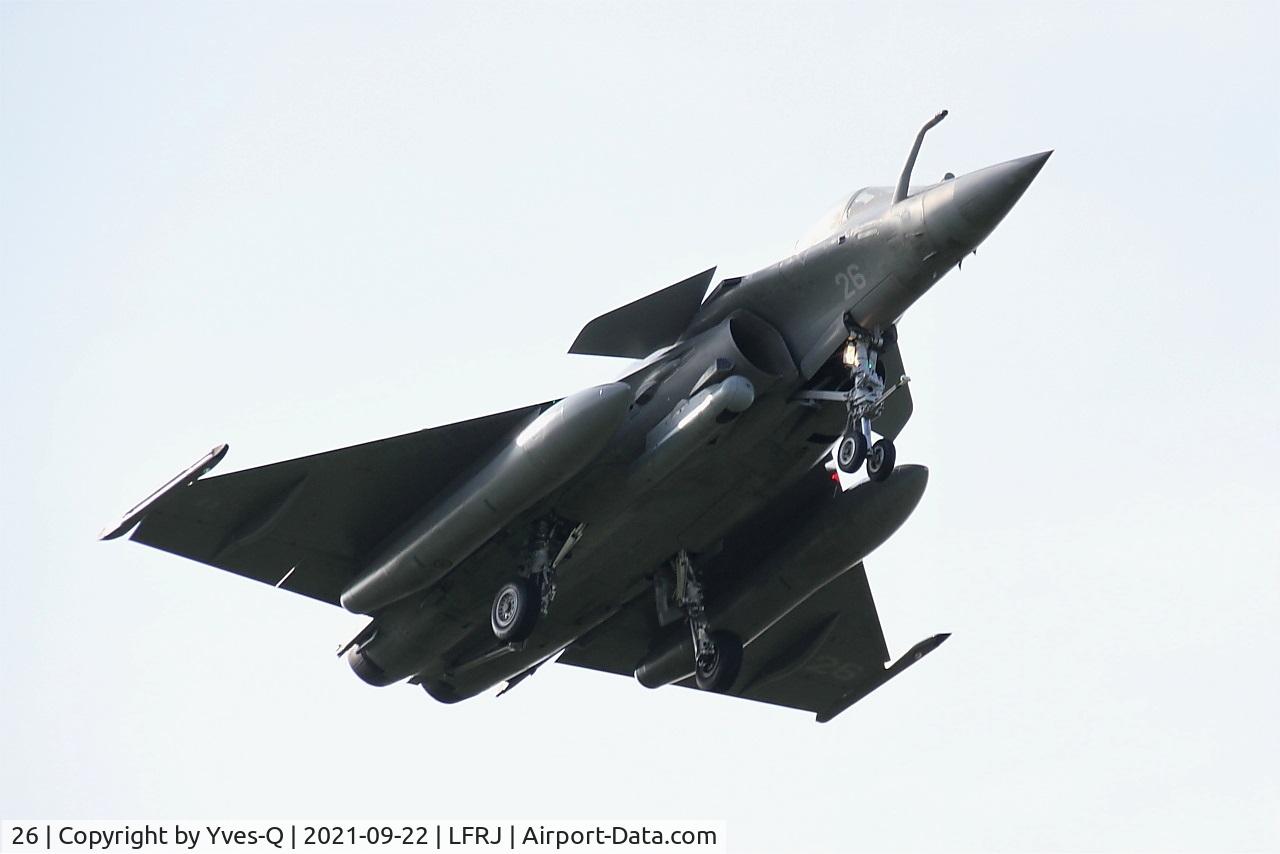 26, Dassault Rafale M C/N 26, Dassault Rafale M, On final rwy 07, Landivisiau naval air base (LFRJ)