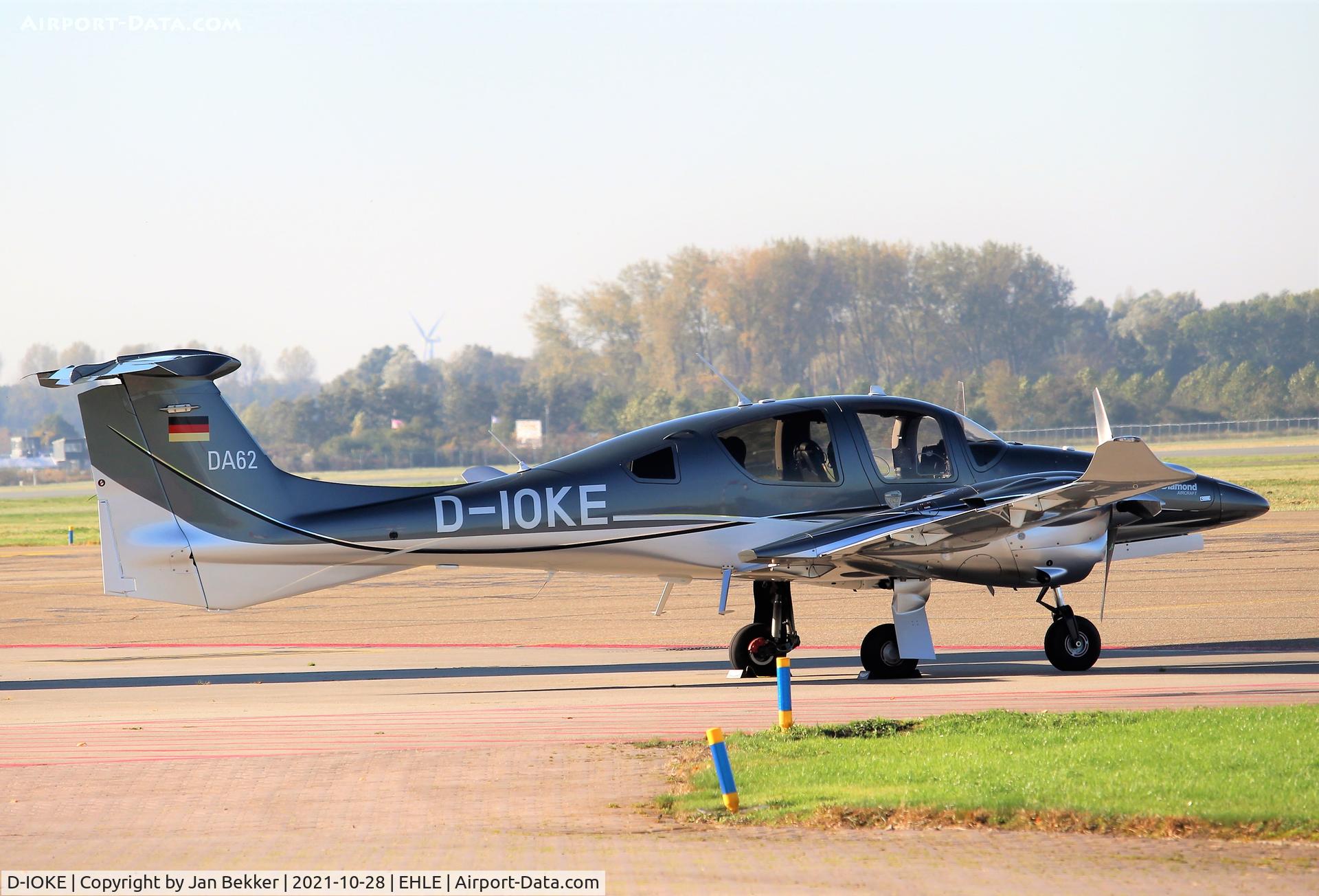 D-IOKE, 2016 Diamond DA-62 C/N 62.033, Lelystad Airport